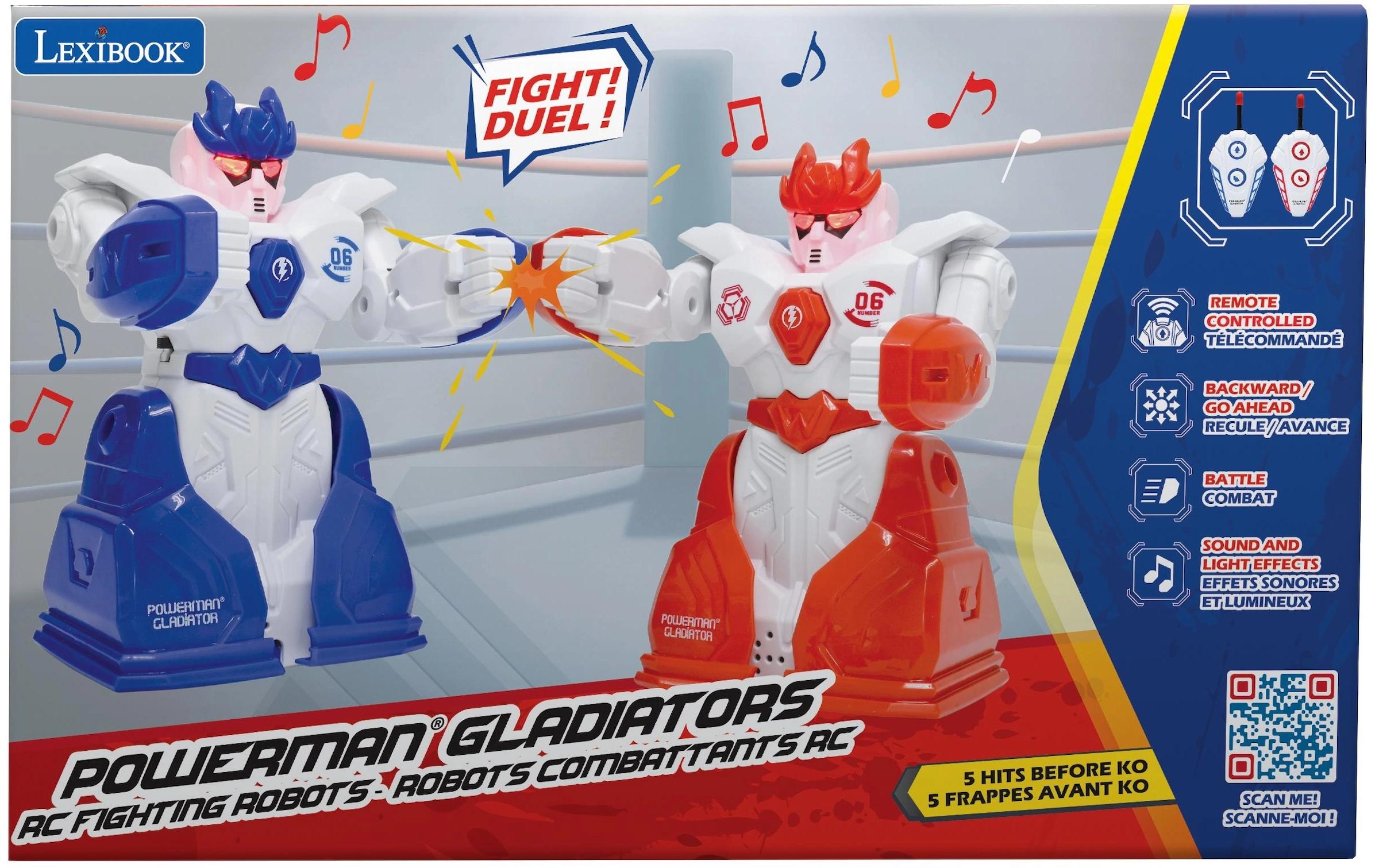 Lexibook® Robot »Kampfroboter Powerman Gladiators«