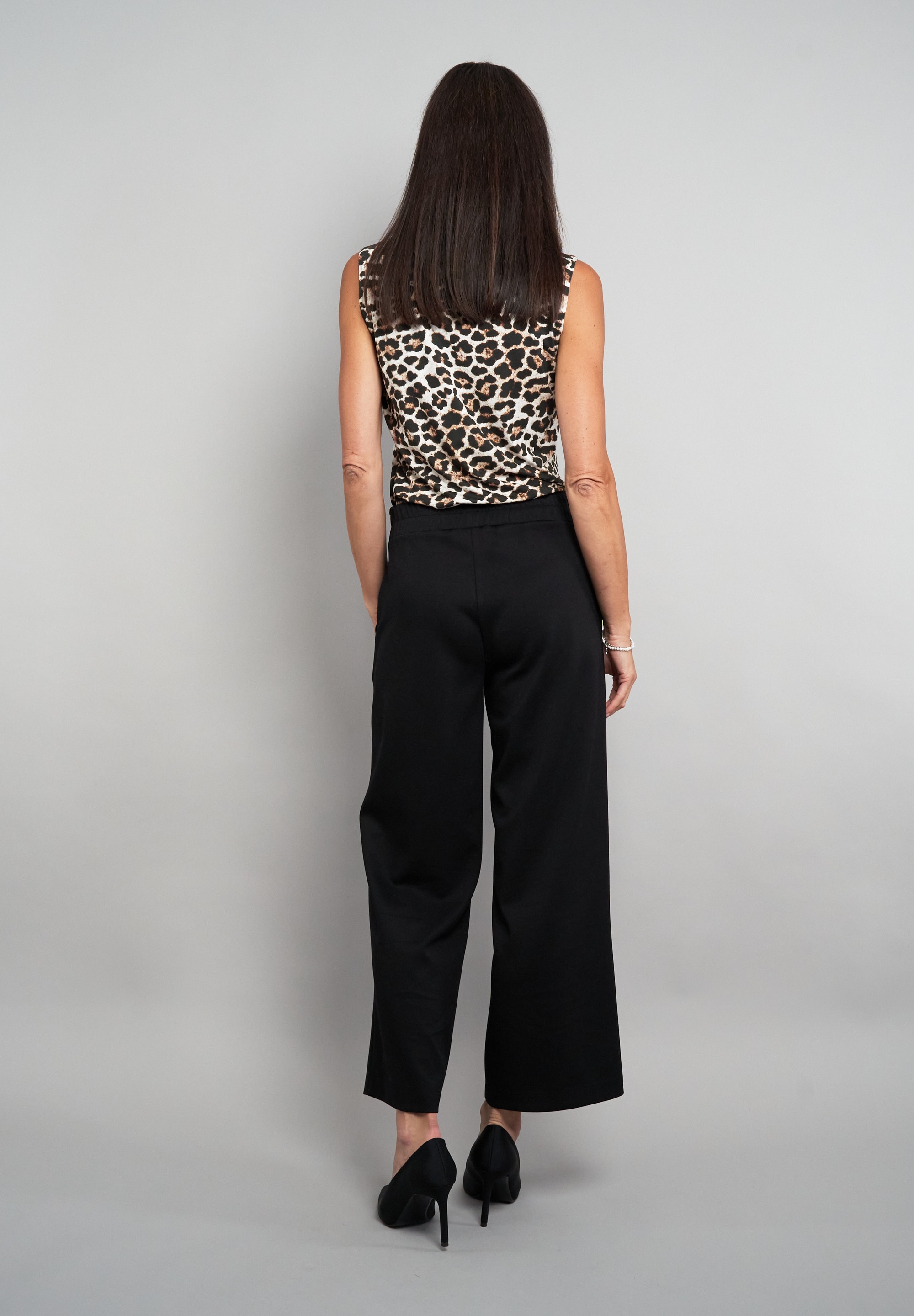 Seidel Moden Shirttop »Exklusiv bei OTTO« mit Animal-Print und hohem Kragen - MADE IN GERMANY