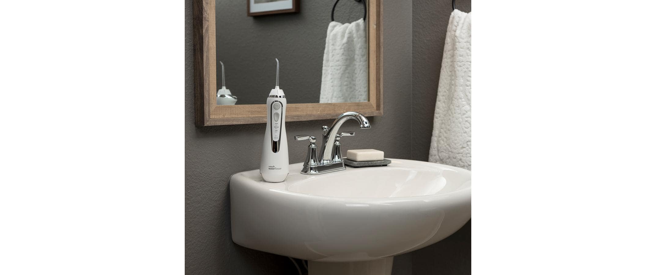 Waterpik Munddusche »WP-580E Kabellos 210 ml 3 Stufen«