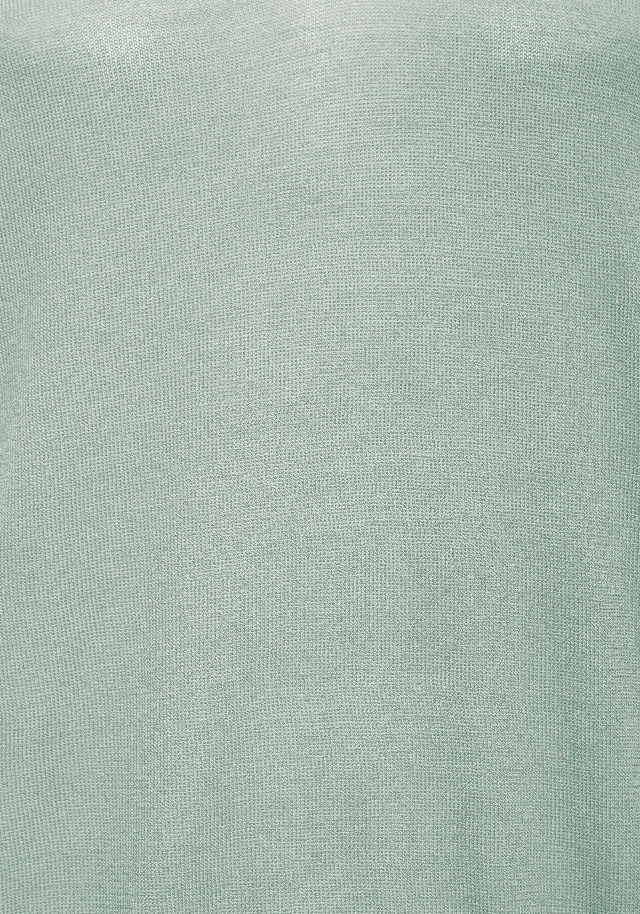 Vivance Pull à manches courtes en maille fine, pull ample en tricot