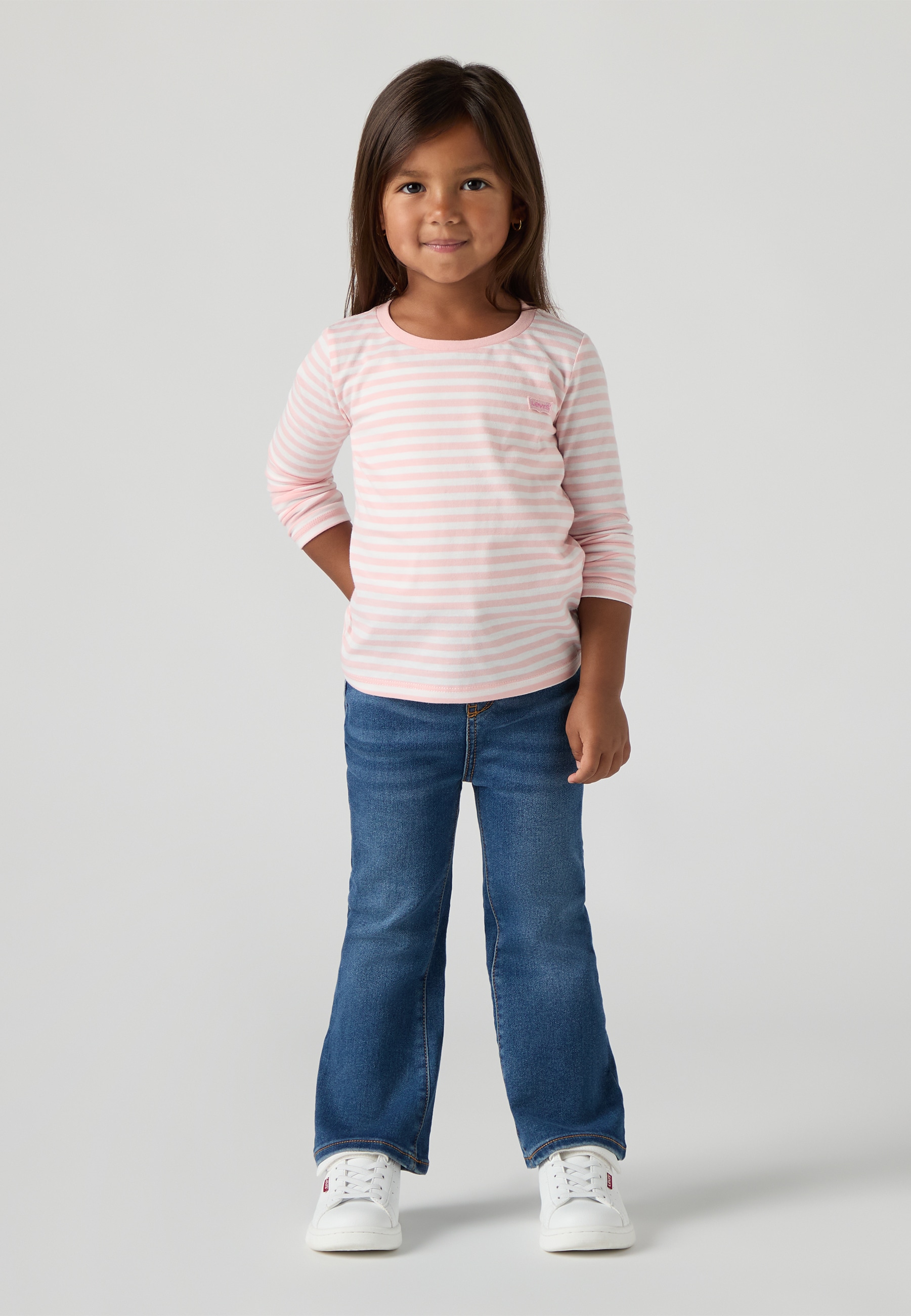 Levi's® Kids Jeans à enfiler »LVG PULL ON FLARE« avec jambe évasée, stretch - pour filles