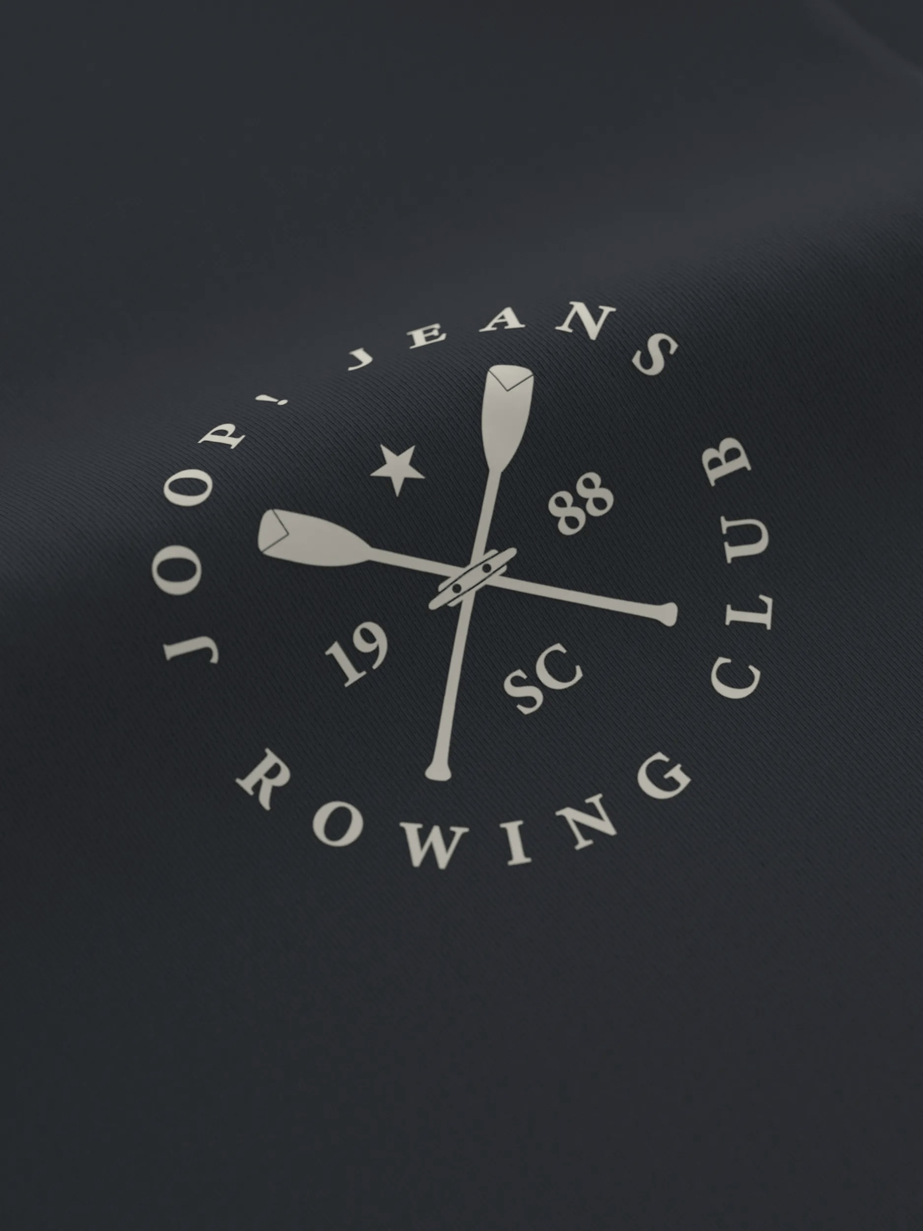 Joop Jeans T-Shirt »Rovenor« normale Passform, grosser Rückenprint
