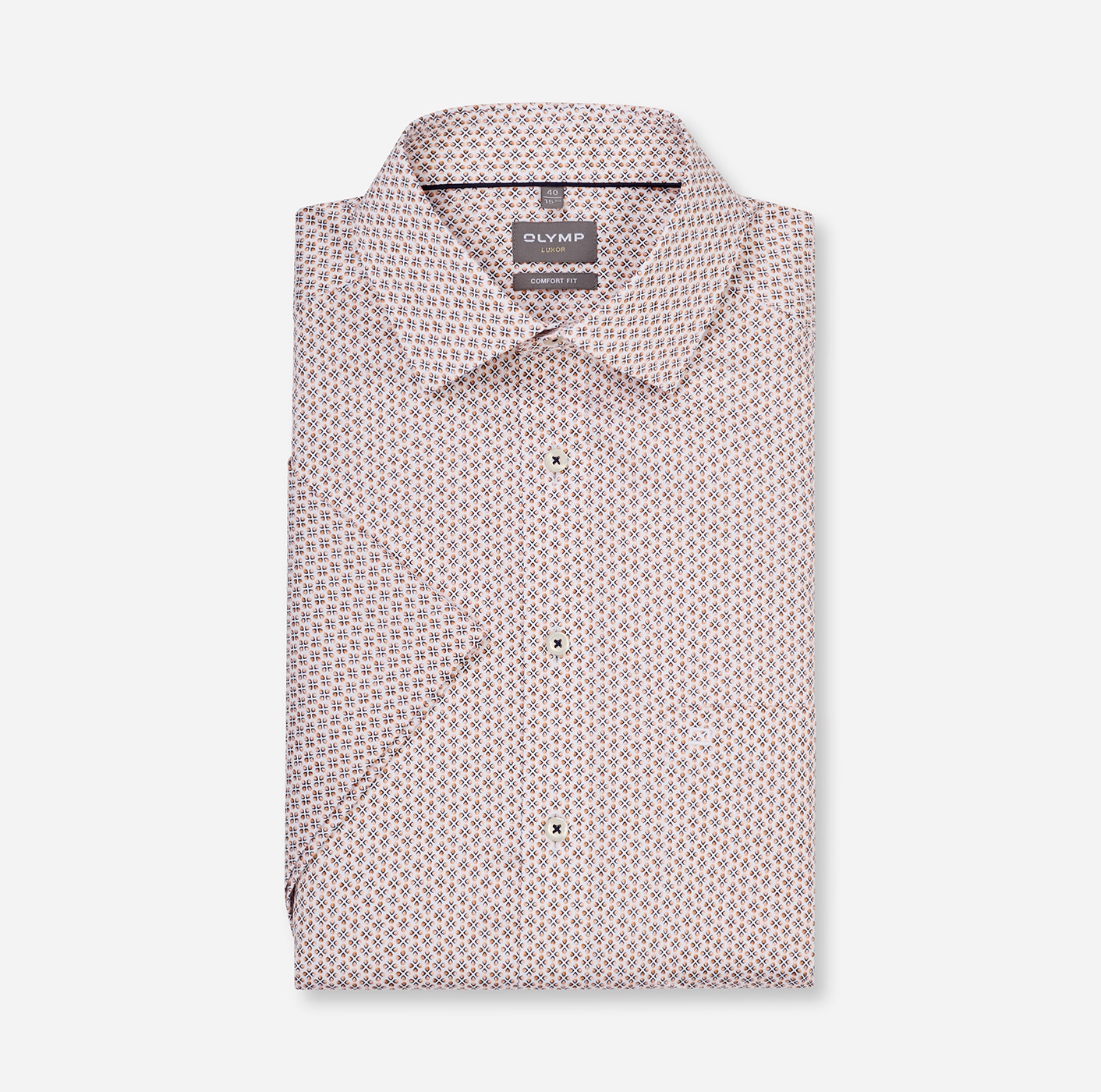 OLYMP Chemise à manches courtes »Luxor« Chemise business, coupe comfort, col New Kent