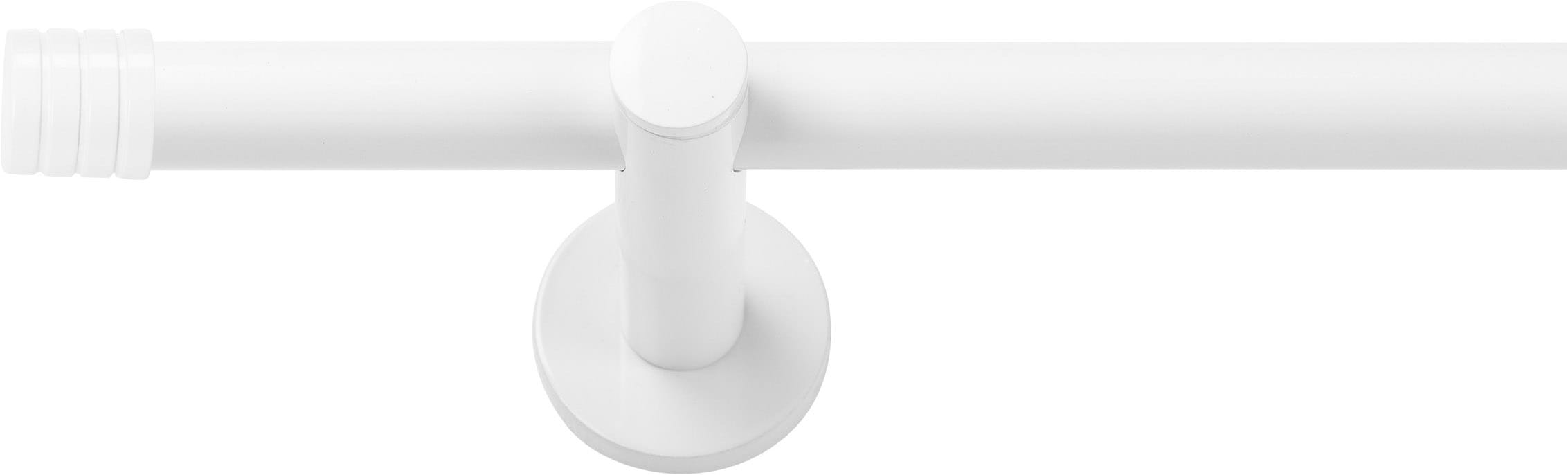 SN DECO GROUP Tringle à rideaux »Gardinenstange Lille Ø 19 mm, 1-läufig, Fixmass, verschraubt« Ø 19 mm Fixmass;kürzbar