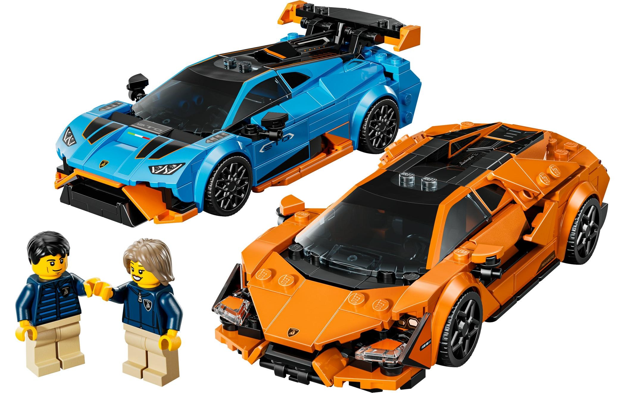 LEGO® Spielbausteine »LEGO® Speed Champions Lamborghini Revuelto und Huracán STO 77238«