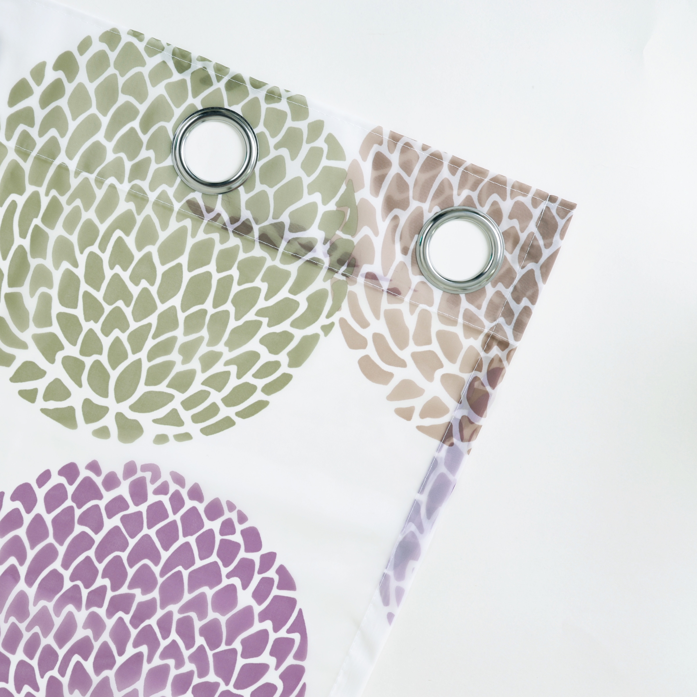 my home Gardine »BELEM« Ösen 1 Stk. tlg. 1 Schal, Polyester, Kreise