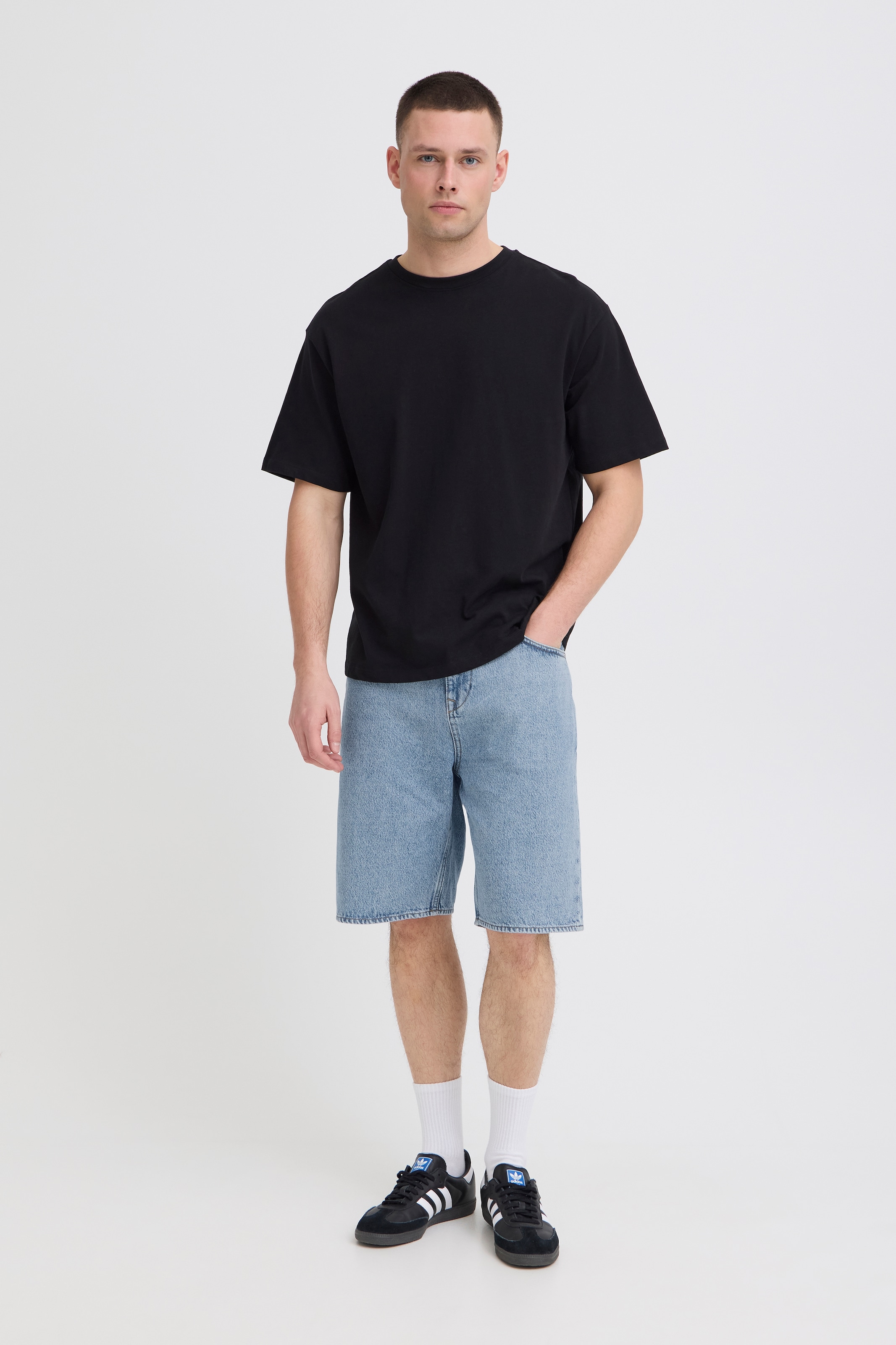 Blend Jeansbermudas »BHBREEZE LOOSE DENIMSHORTS« Loose Fit, knielange Schnittform, aus Baumwolle