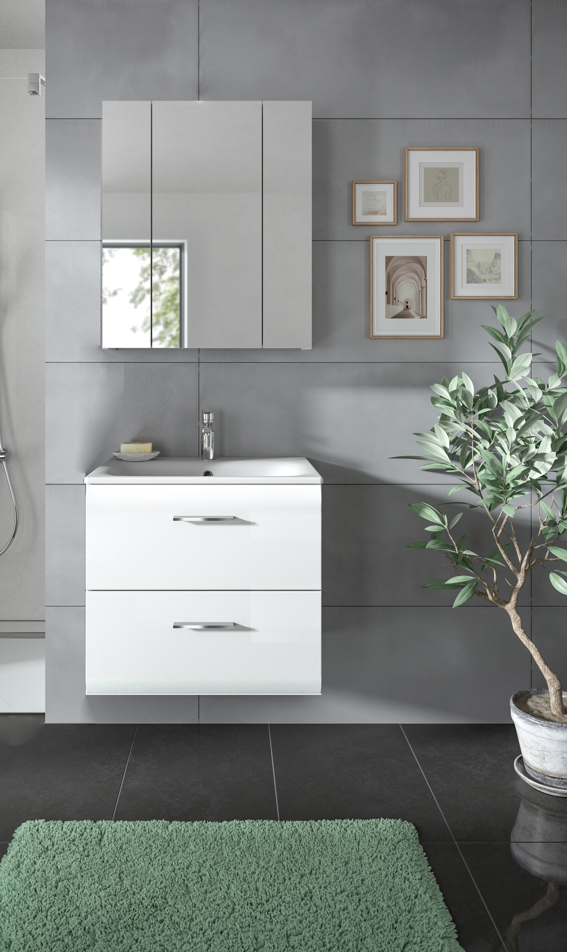 INOSIGN Badezimmer-Set Set, 3 Stk. tlg.