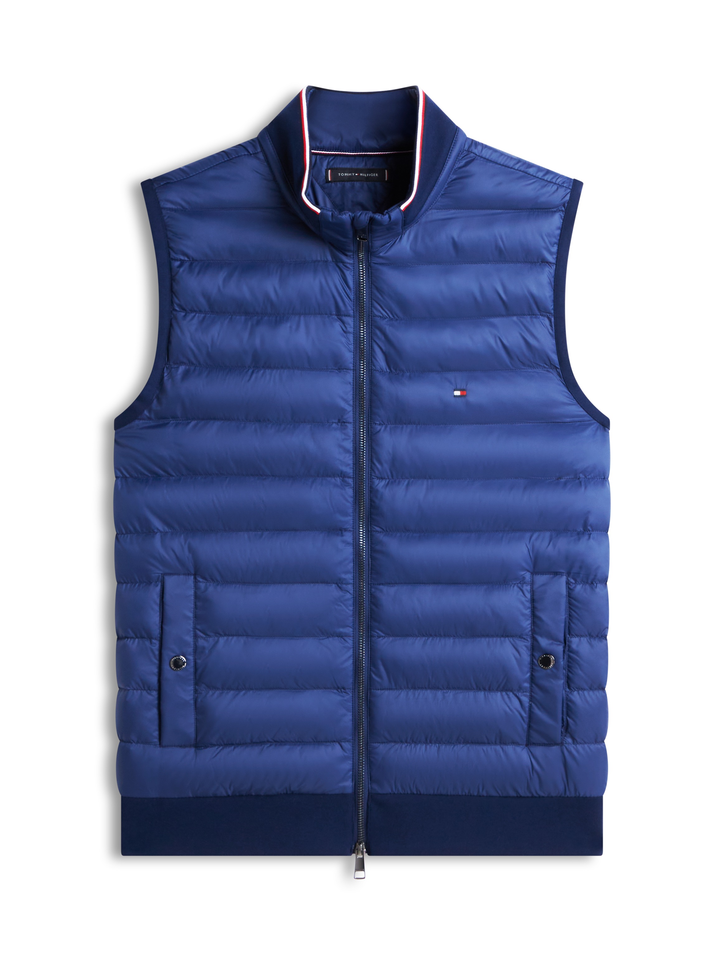 Tommy Hilfiger Gilet matelassé »MIX MEDIA« Stehkragen, 2-Wege-Reissverschluss