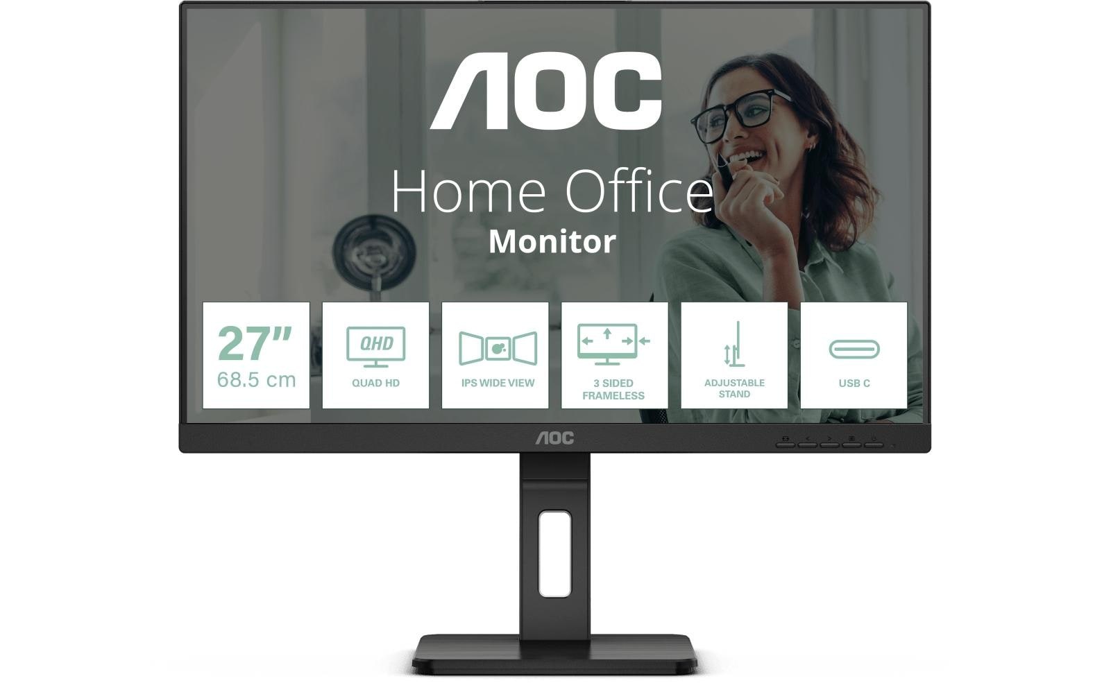 AOC Moniteur LED »Q27P3CV« 68,58 cm/27 ″  2560 x 1440 px 75 Hz