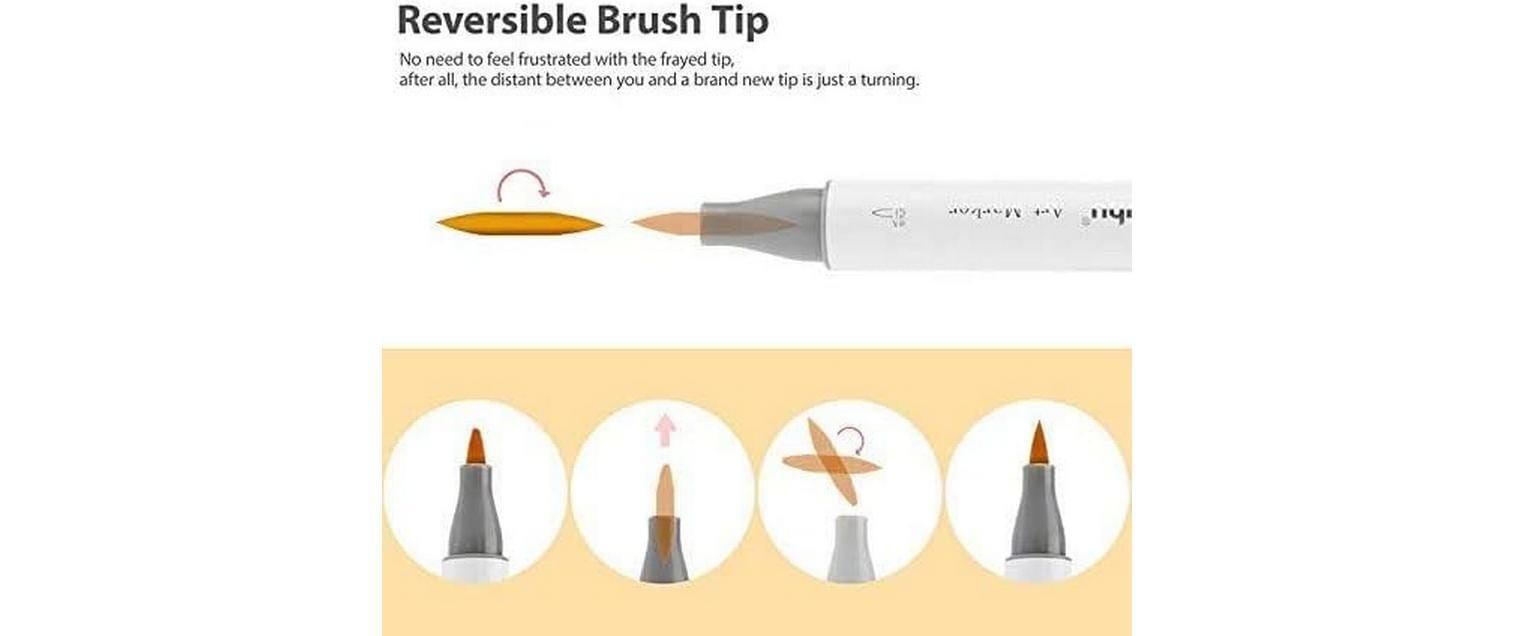   Marqueur »Ohuhu Honolulu Hautfarben, 24 Stück«