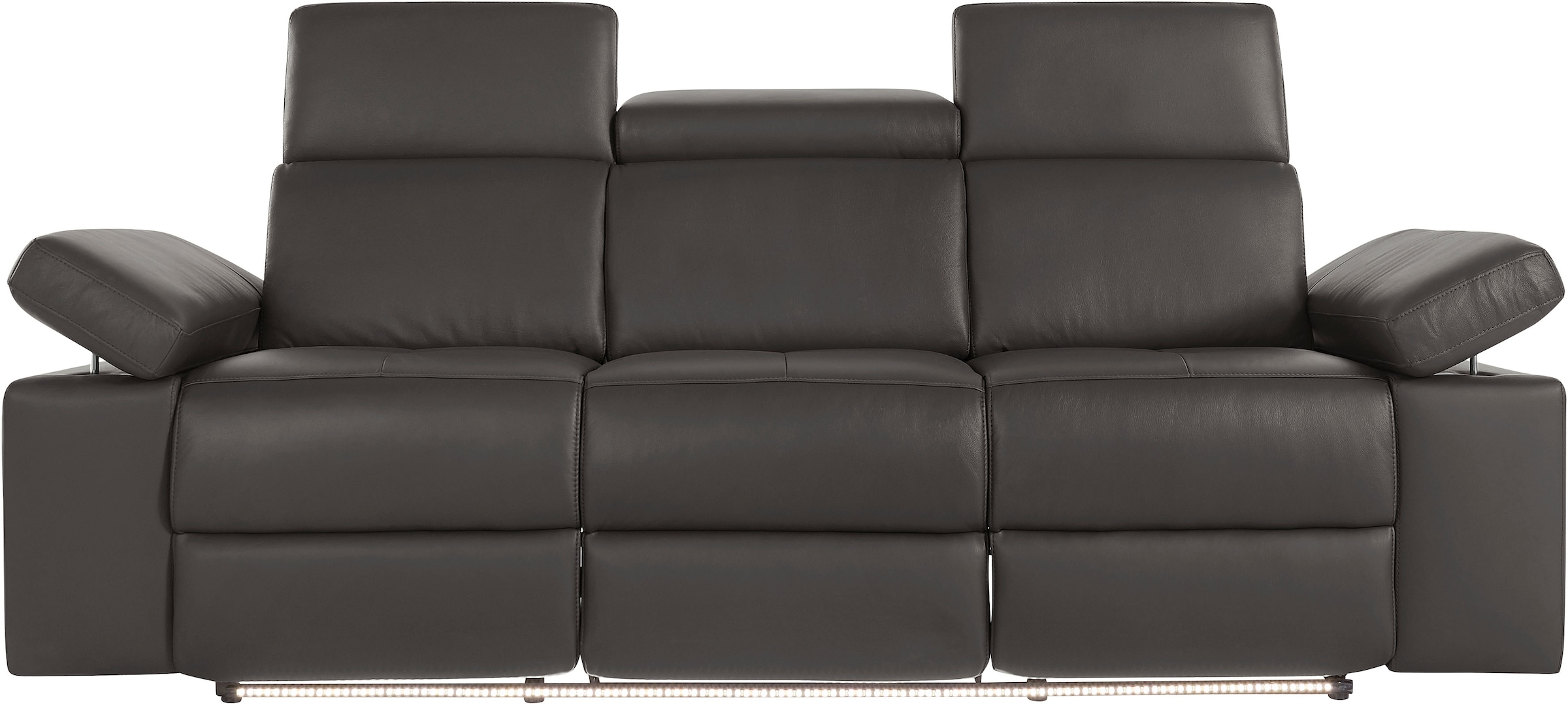 Home affaire 3-Sitzer »Kilado« mit  2x  Relaxfunktion, verstellbarer Armlehne, Kopfteilverstellung