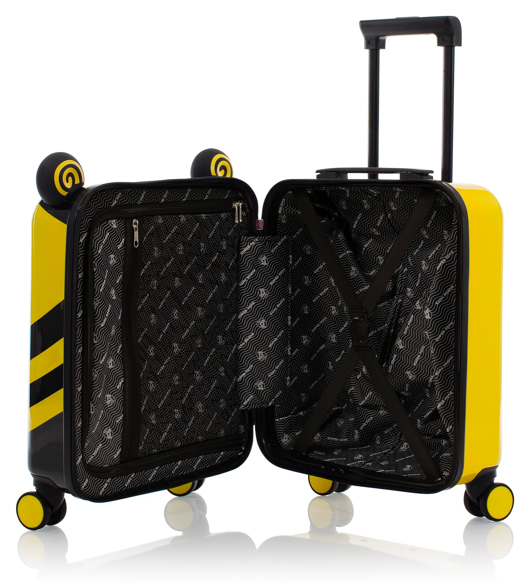 Heys Valise pour enfants »Super Tots, 46 cm, Hummel« Set, Kinderkoffer und Rucksack, 2 cuis tlg. 31 litre 2 Rollen Heys x Joachim Llambi Kindertrolley Kinder Reisegepäck