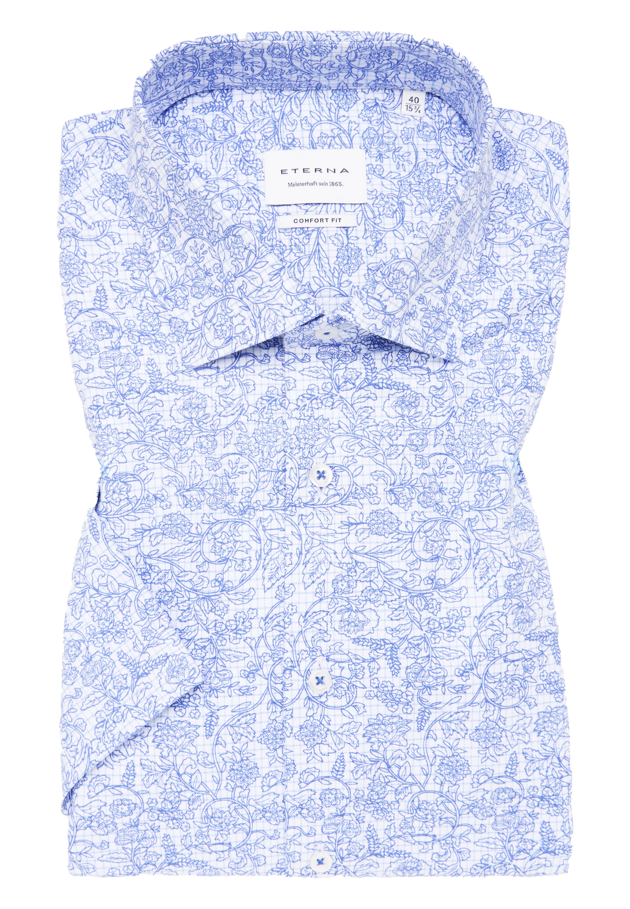 Eterna Kurzarmhemd »COMFORT FIT« NON IRON (bügelfrei)
