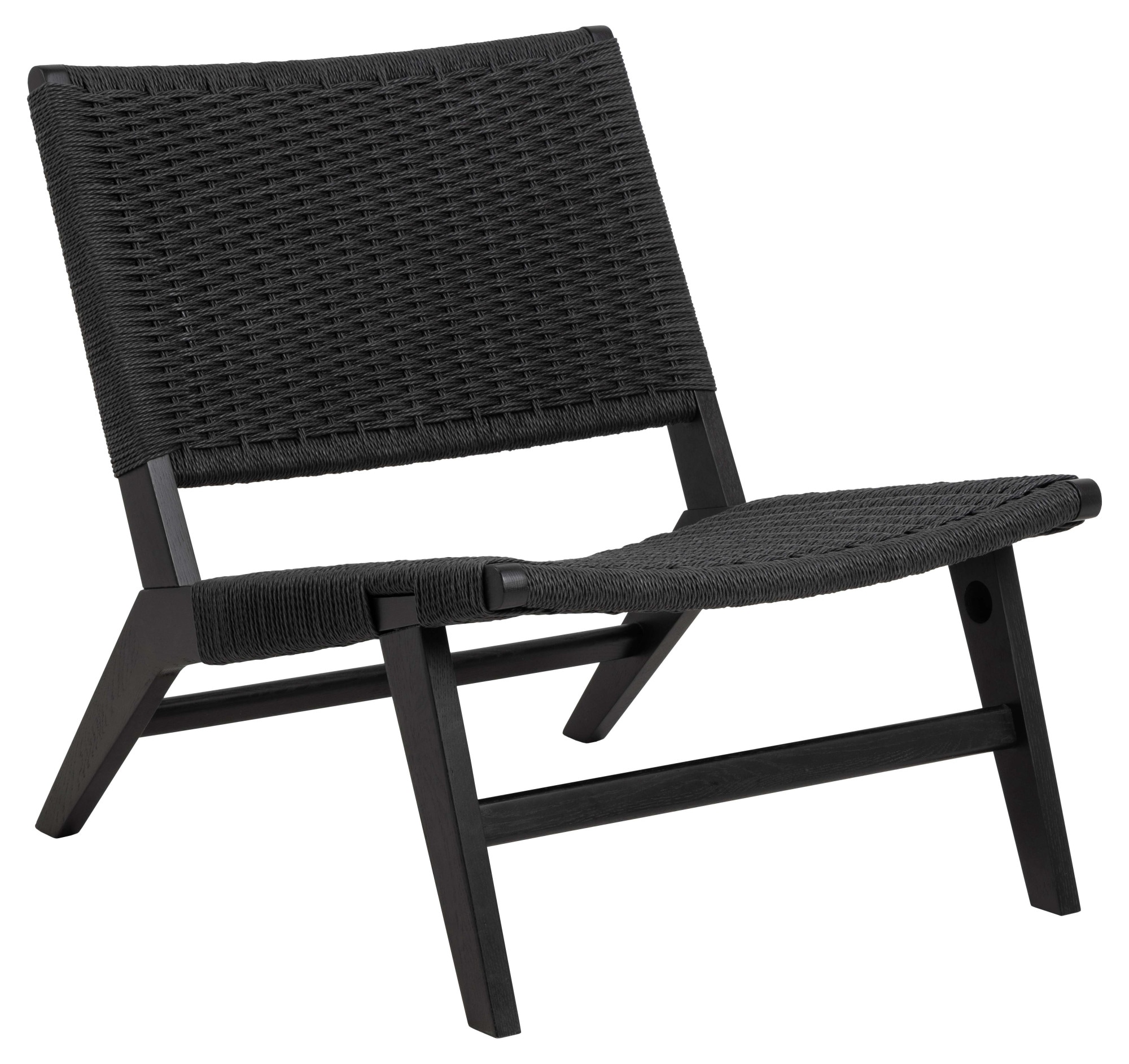 ACTONA GROUP Fauteuil lounge »Carson« chêne, style minimaliste, disponible en deux couleurs