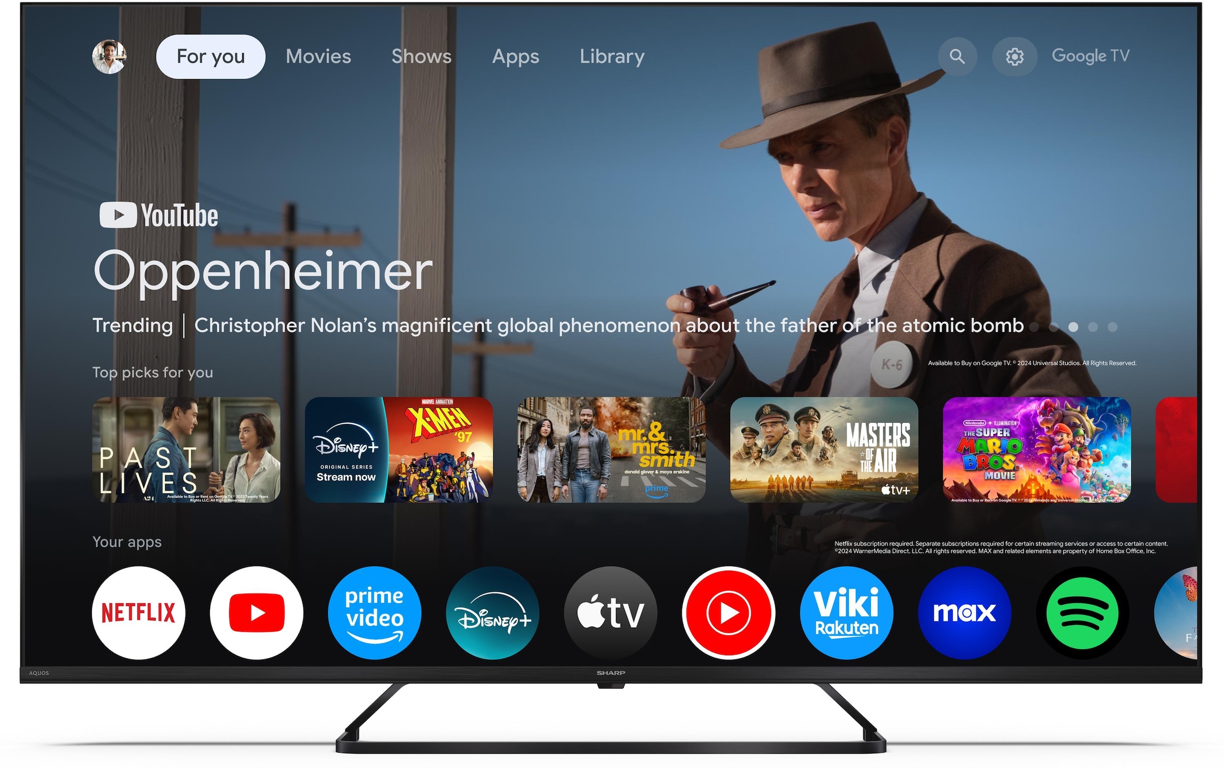   QLED-Fernseher »55HP6265E« 139 cm/55 ″