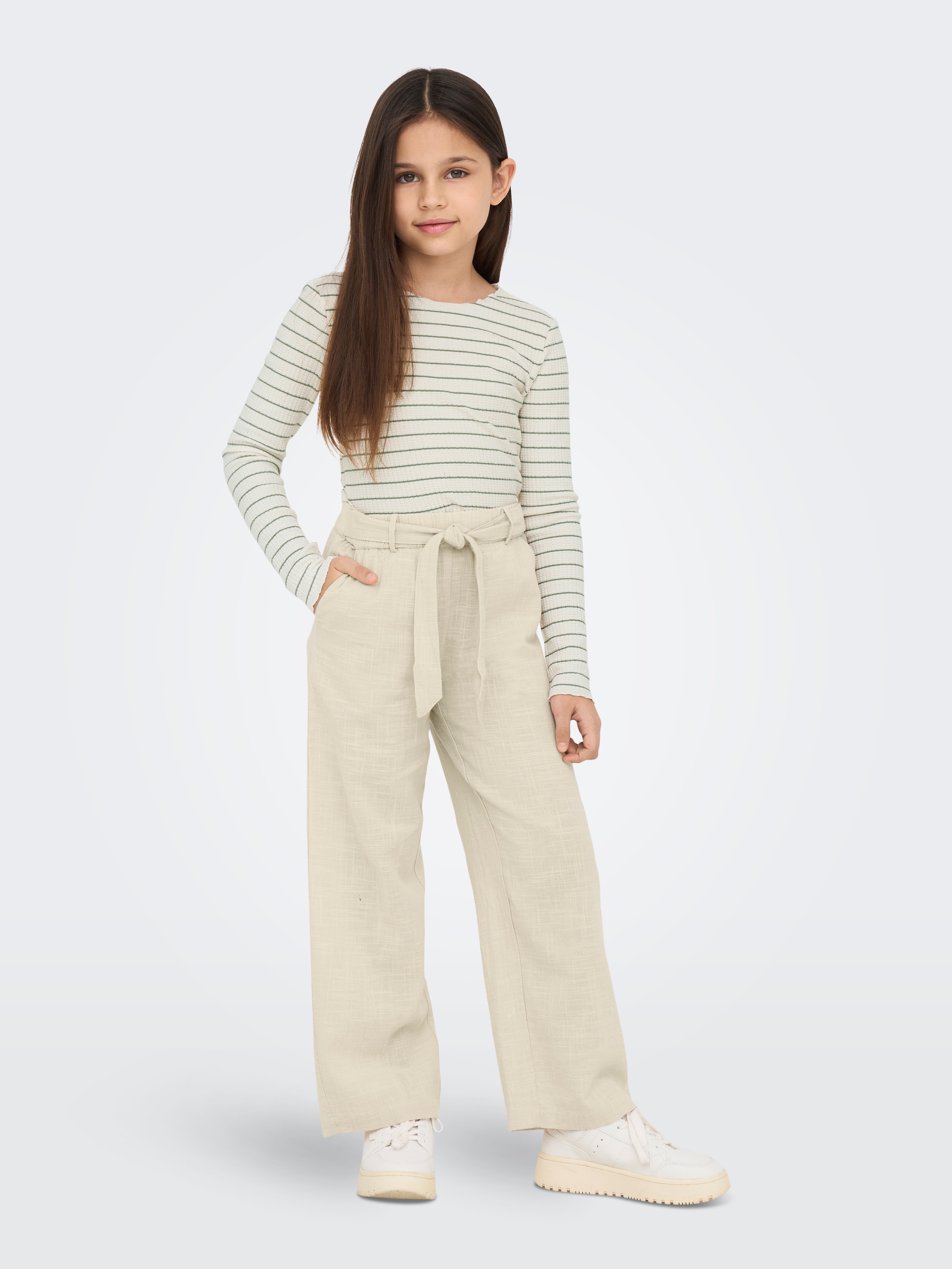 KIDS ONLY Pantalon à enfiler »KOGTIZANA COTTON LOOSE PANTS WVN NOOS«