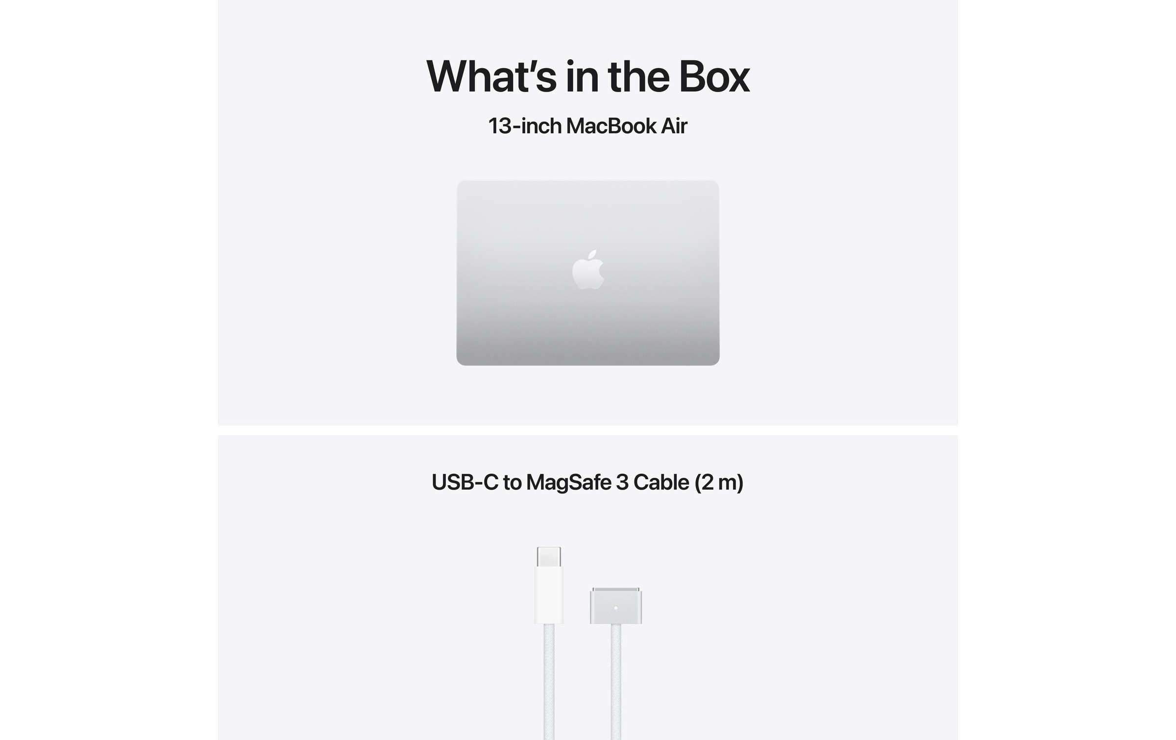 Apple Notebook »MacBook Air 13 2026 M5 10C GPU / 32 GB / 2 TB Silber« / 13,6 ″ Apple Integrierte NPU (Neural Processing Unit)