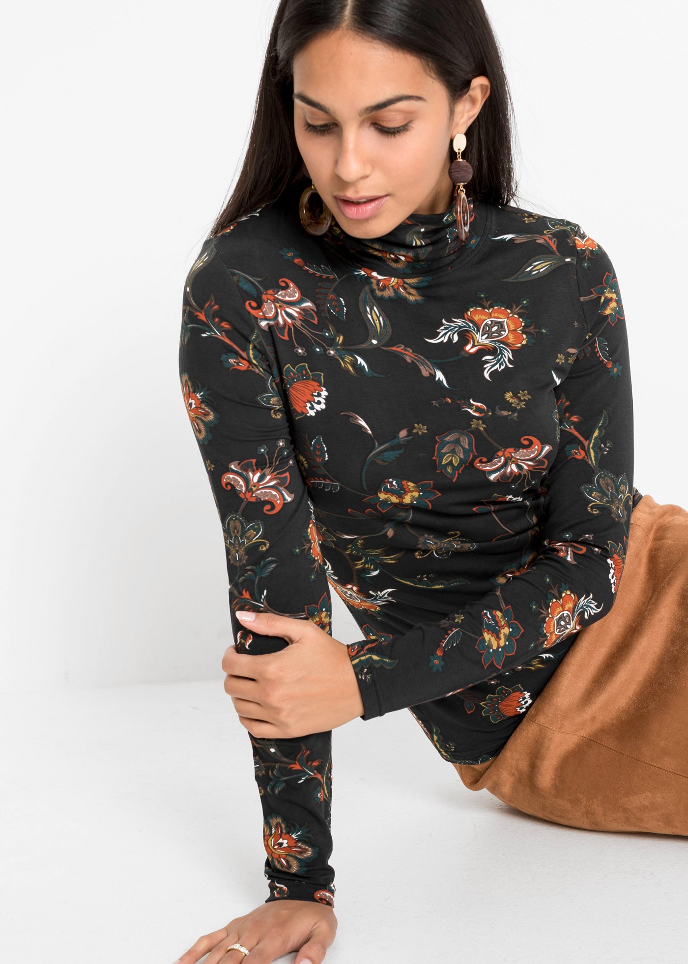 bonprix T-shirt à manches longues