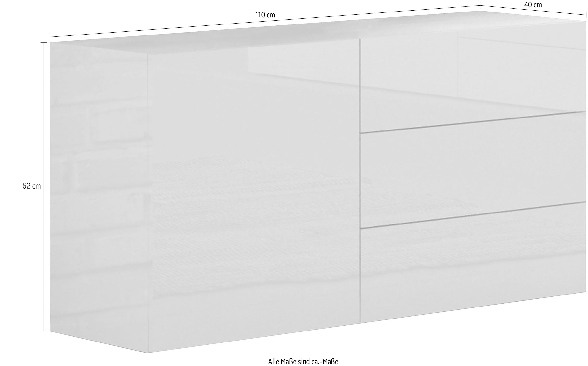 Home affaire Sideboard »Metis« Breite 110 cm
