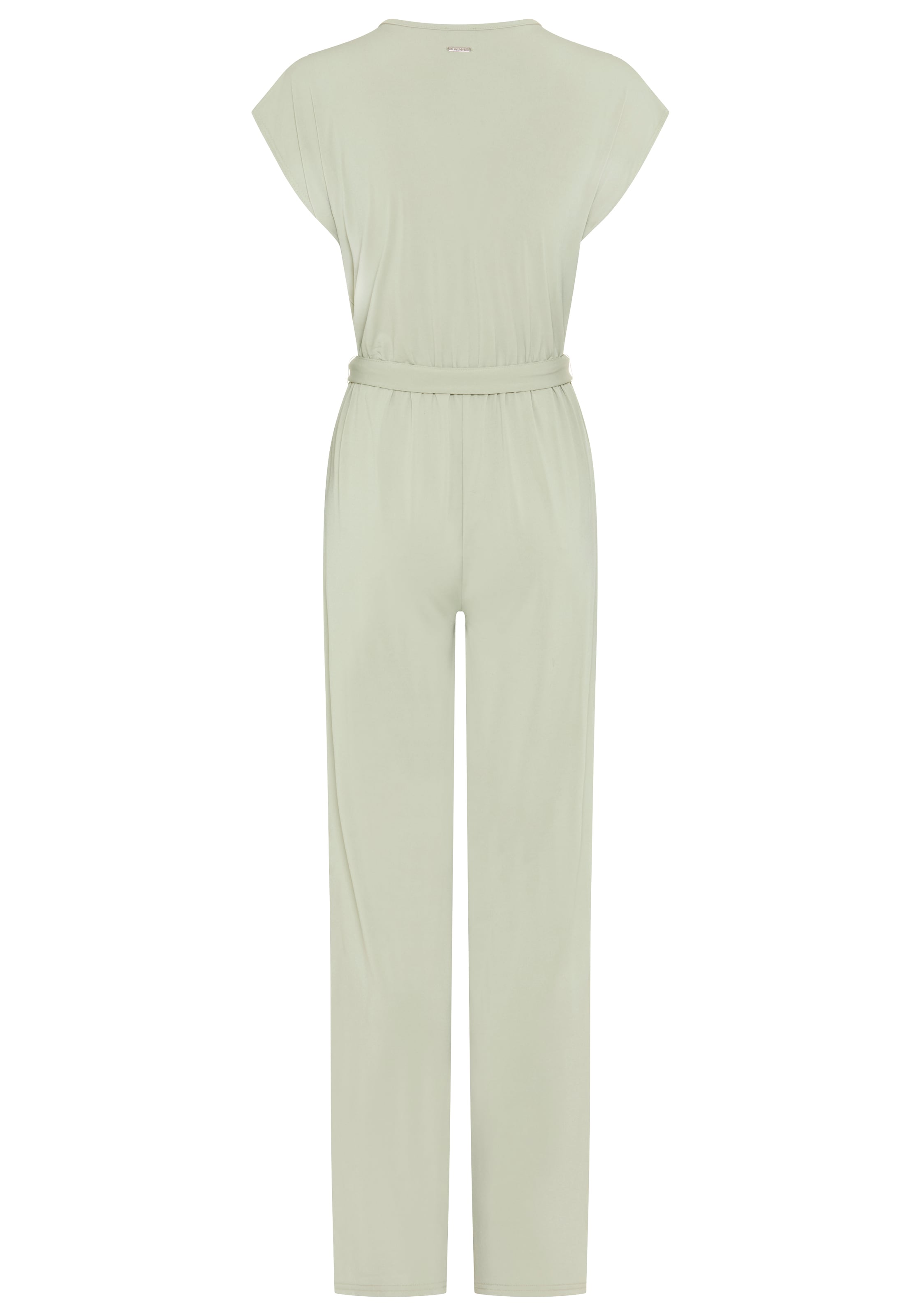 Laura Scott Jumpsuit mit eleganter Wickeloptik und Gürtel