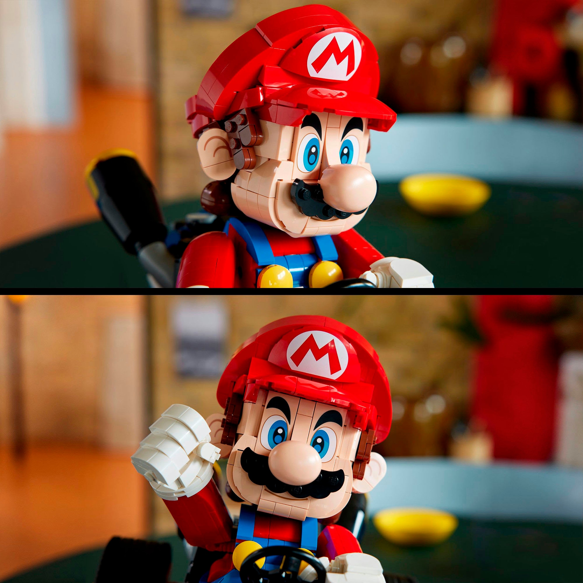 LEGO® Konstruktionsspielsteine »Mario Kart: Mario & Standard-Kart (72037), LEGO Super Mario« Made in Europe