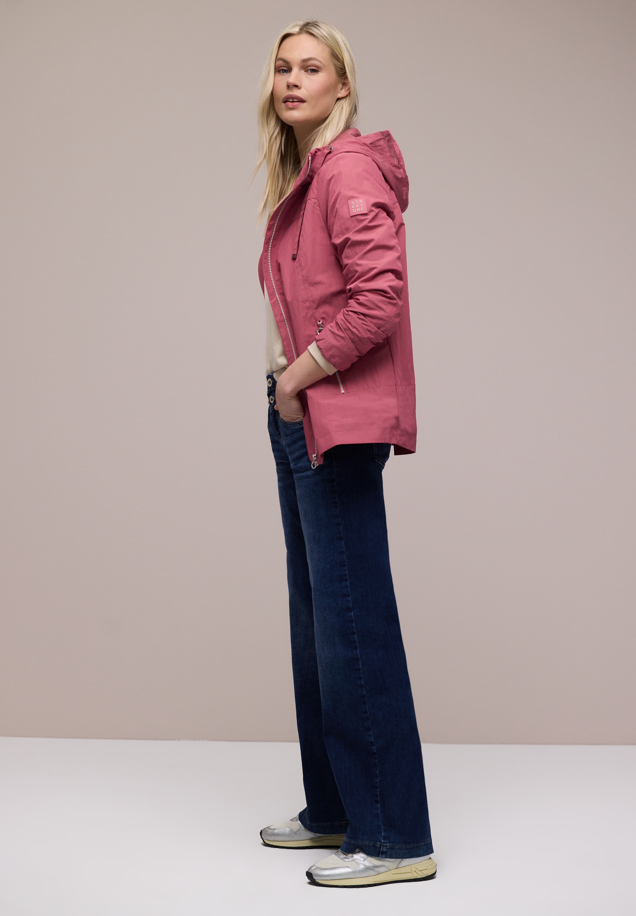 STREET ONE Veste courte mit Kapuze mit Kapuze