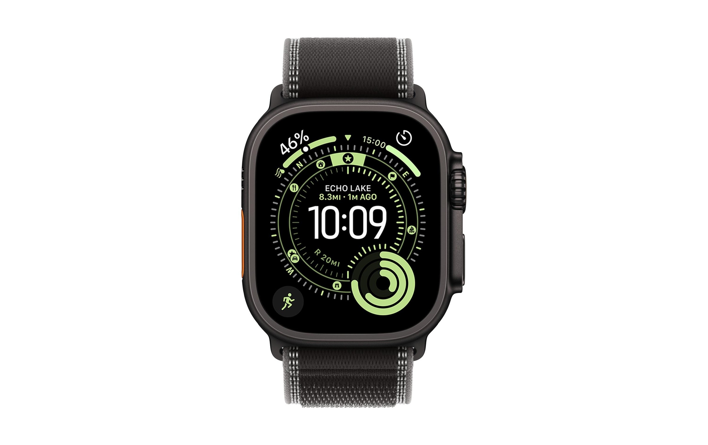 Apple Bracelet de montre intelligente »Trail Loop 49 mm Titanium«