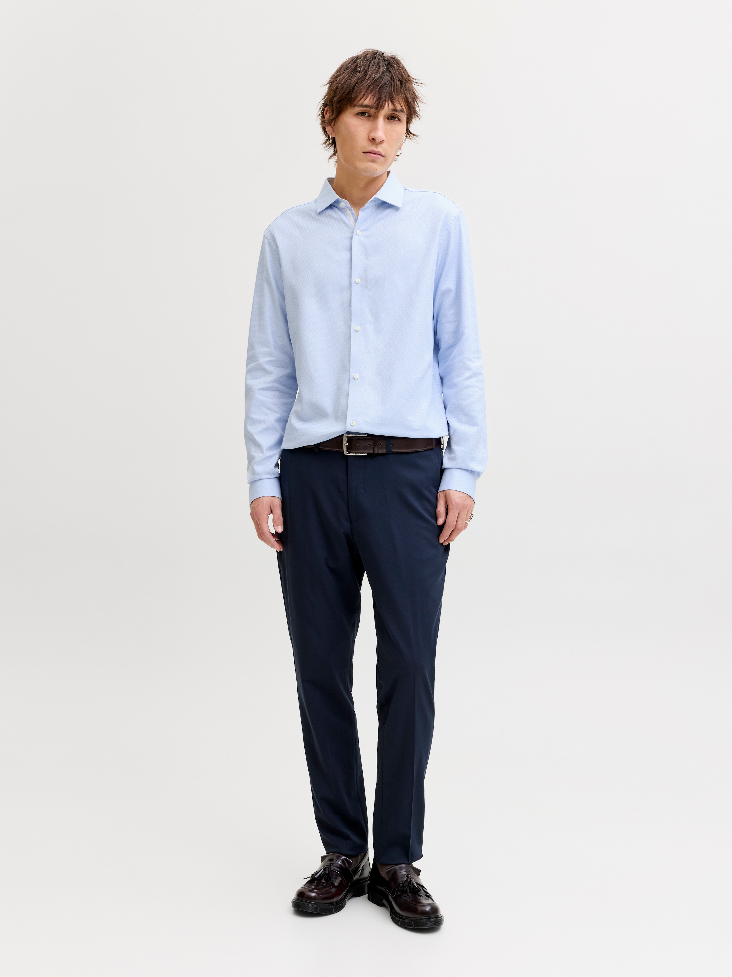 Jack & Jones Langarmhemd »JPRBLAPARKER DETAIL L/S SHIRT NOOS«