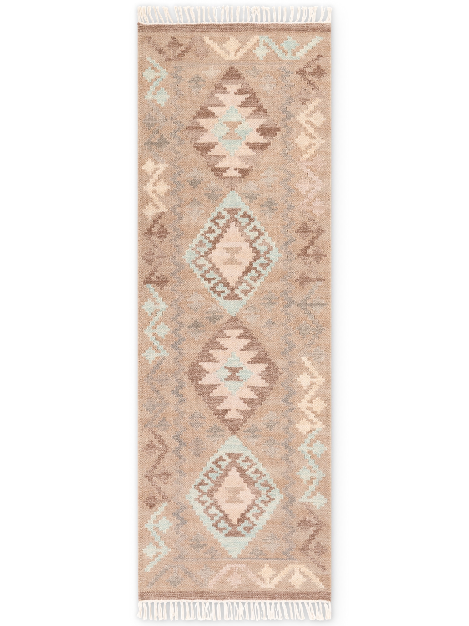 HANSE Home Tapis »Kelim Dune« Rectangulaire 3 mm Höhe Wolle, Baumwolle, Natur, Handgewebt, orientalisch, Boho, traditionell