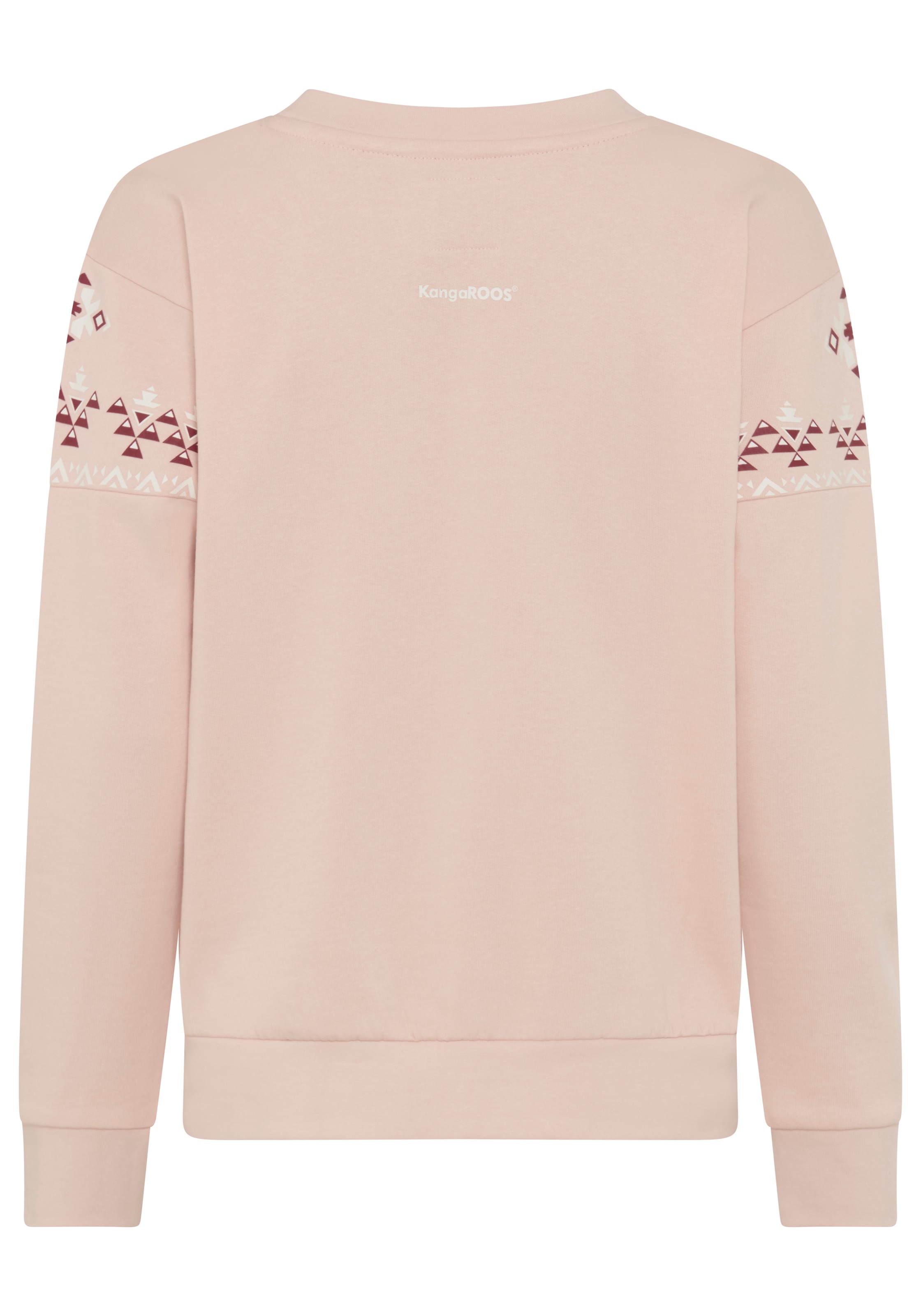 KangaROOS Sweat-shirt , Coupe oversize, col rond, longueur couvrant les hanches
