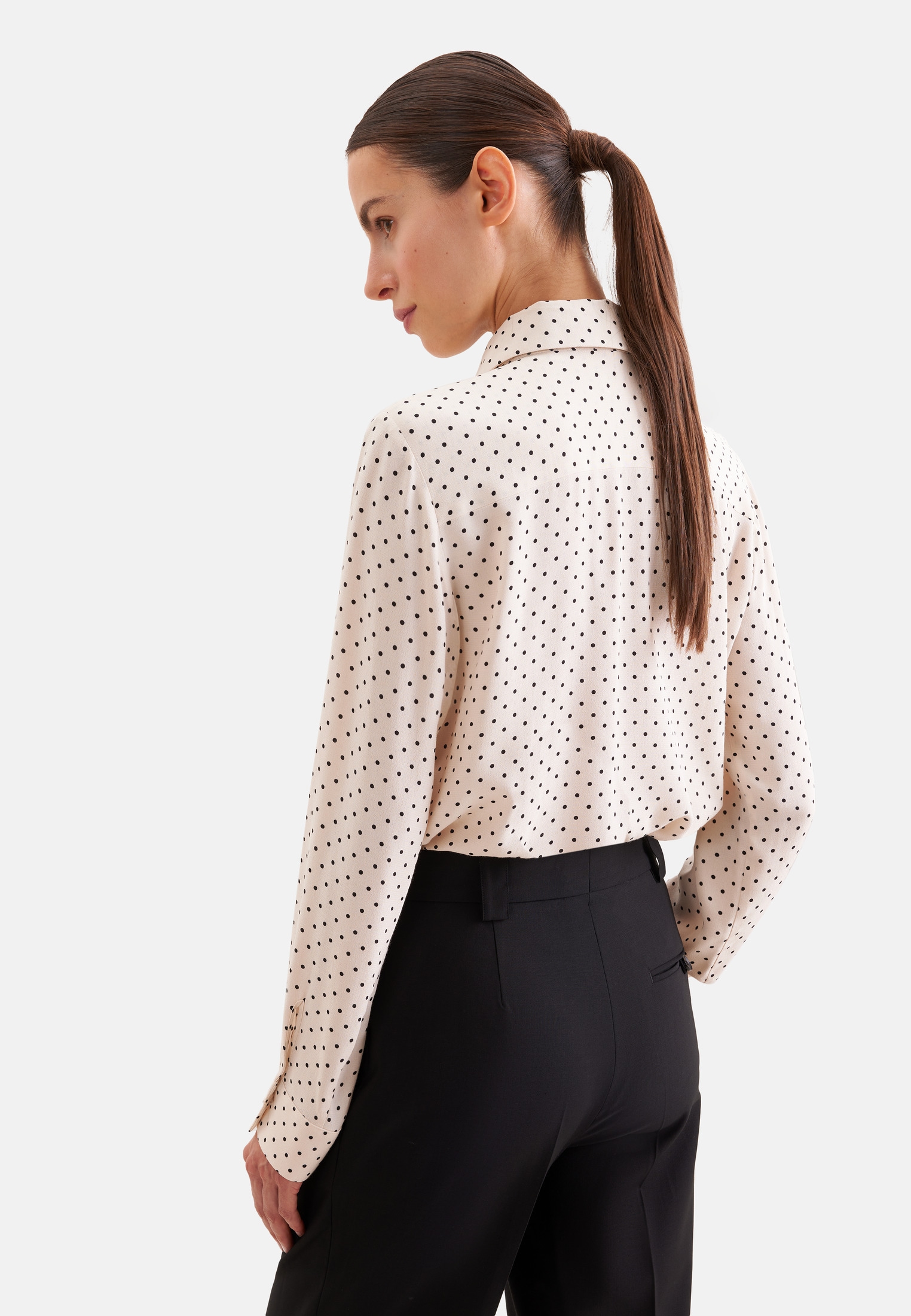 seidensticker Klassische Bluse 1/1 Kragen Druck