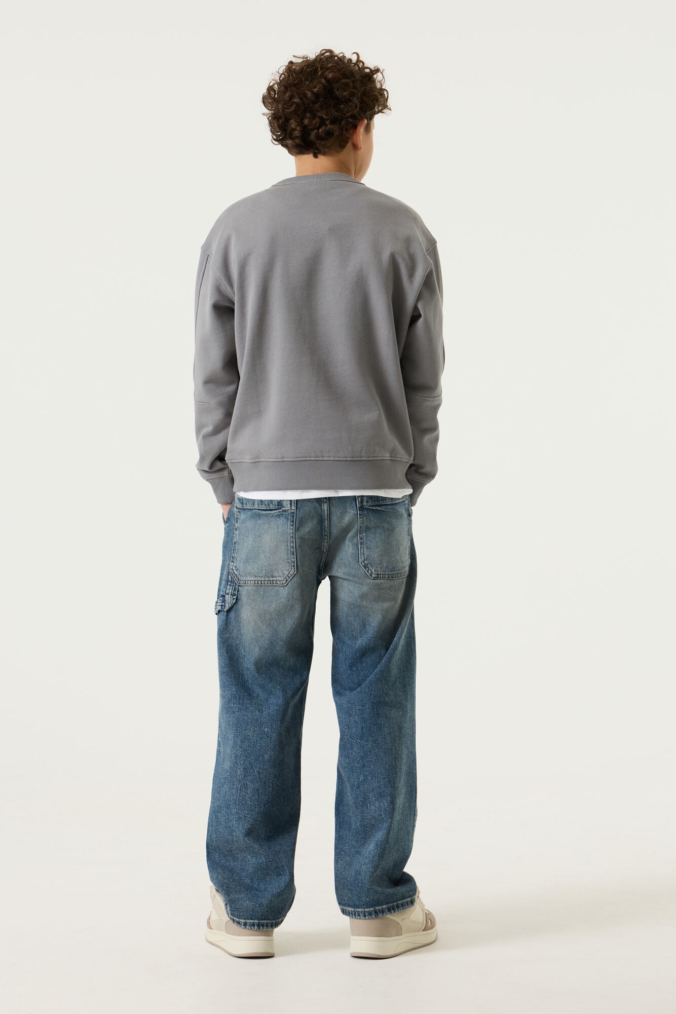 Garcia Sweat-shirt , avec inscription « for BOYS »
