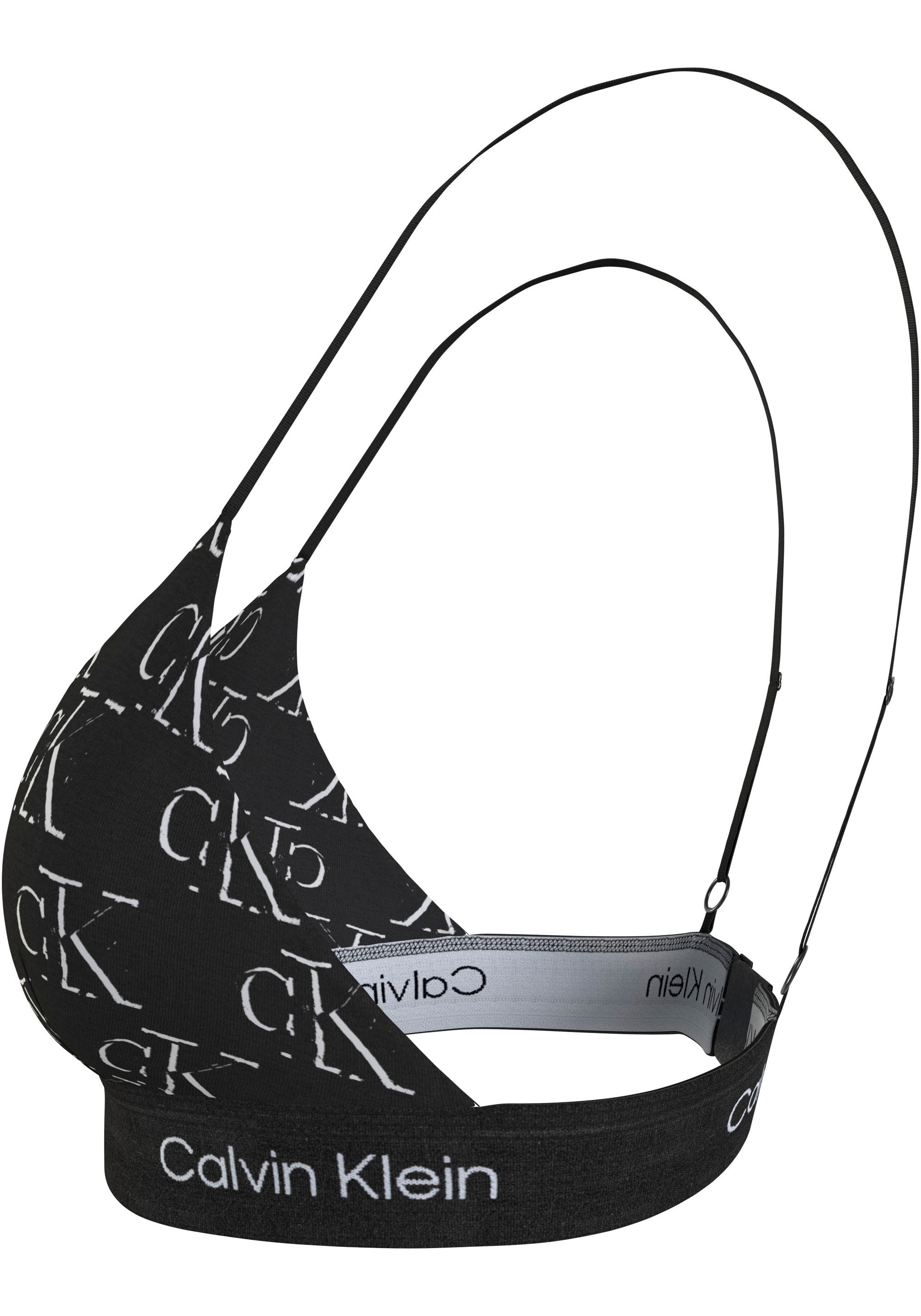 Calvin Klein Underwear Bralette-BH »UNLINED TRIANGLE« mit klassischem CK-Logobund