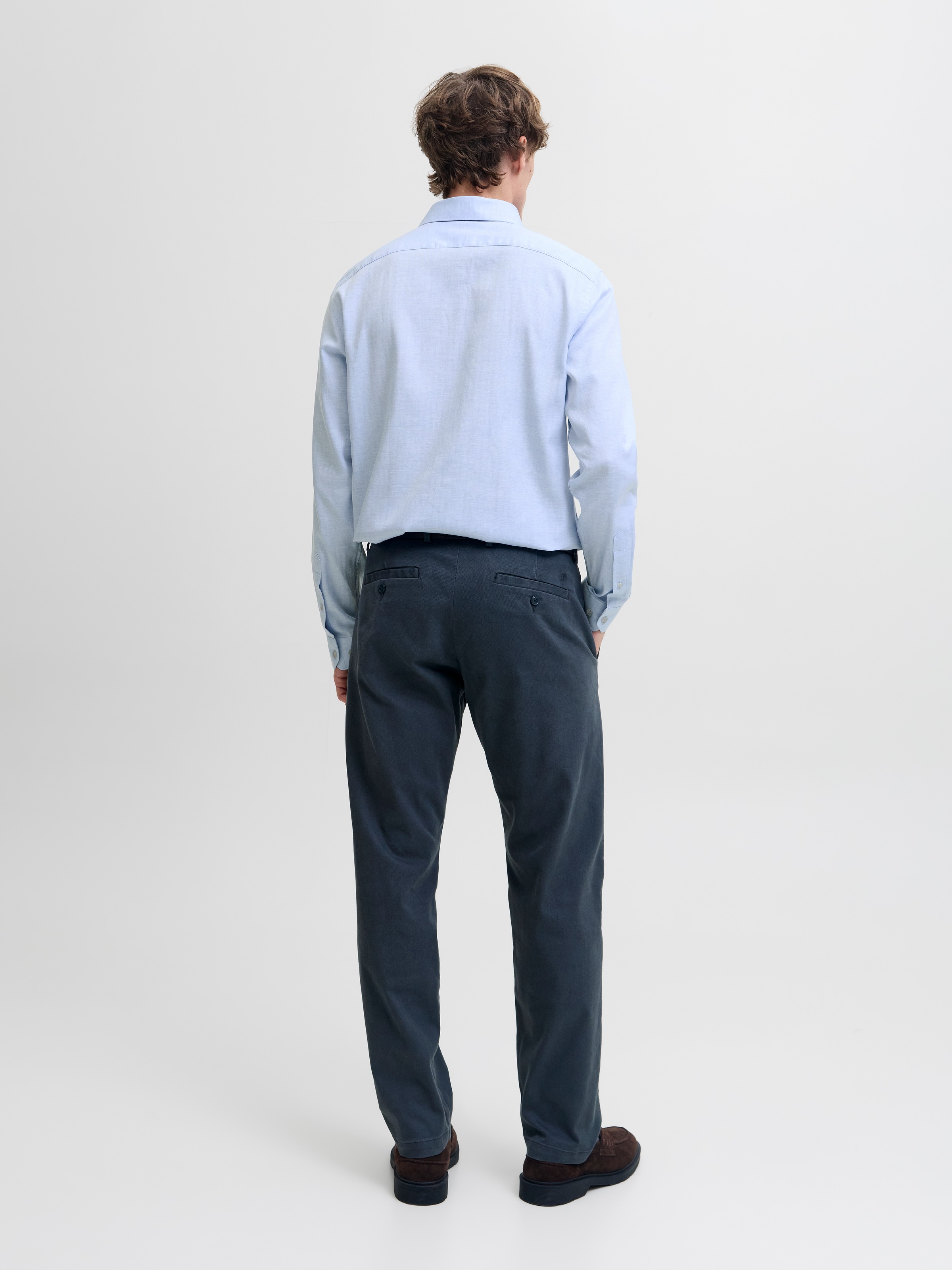 Jack & Jones Langarmhemd »JPRBLAPARKER MELANGE L/S SHIRT BF«