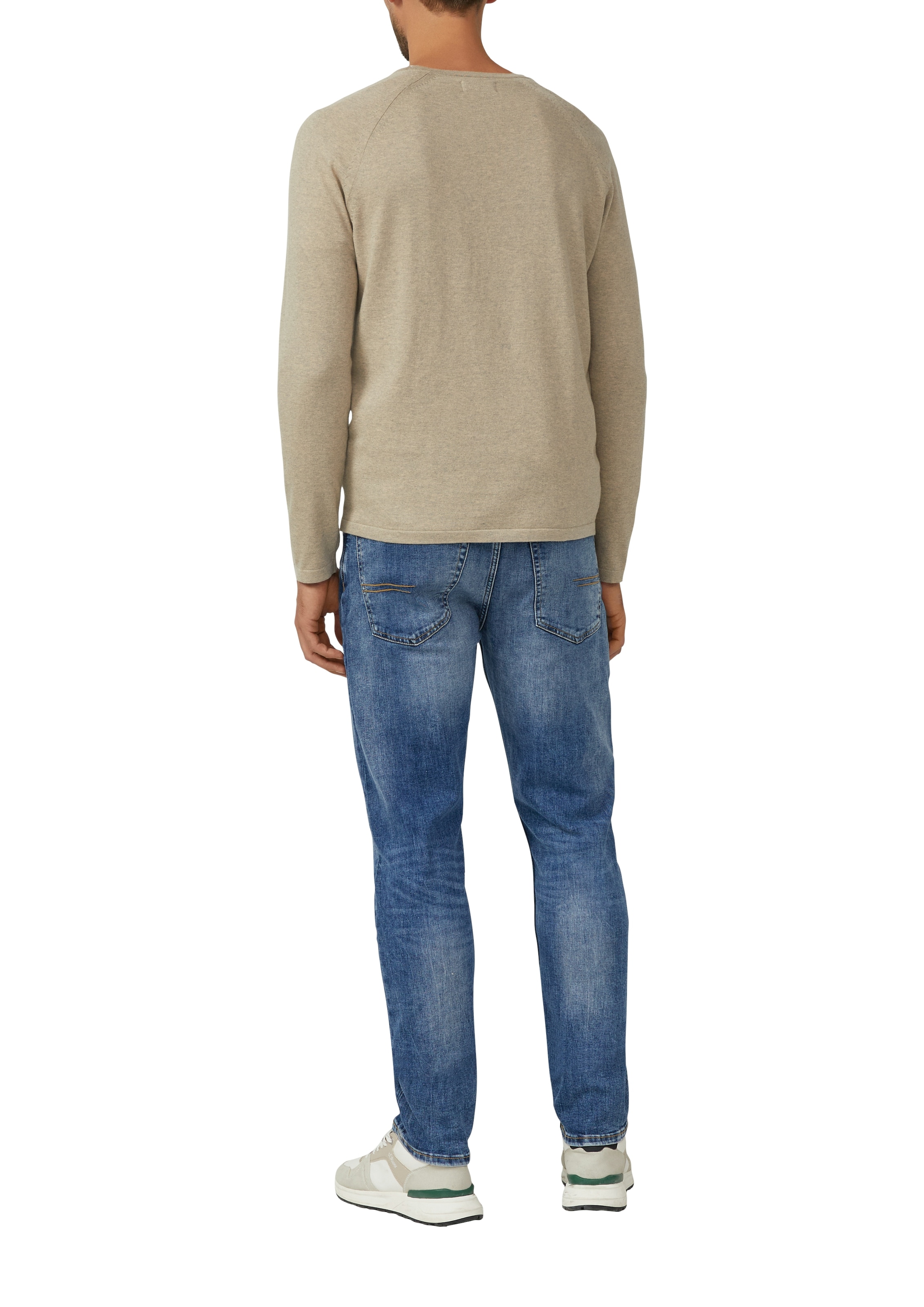 s.Oliver Pull à col rond mit Raglanärmeln