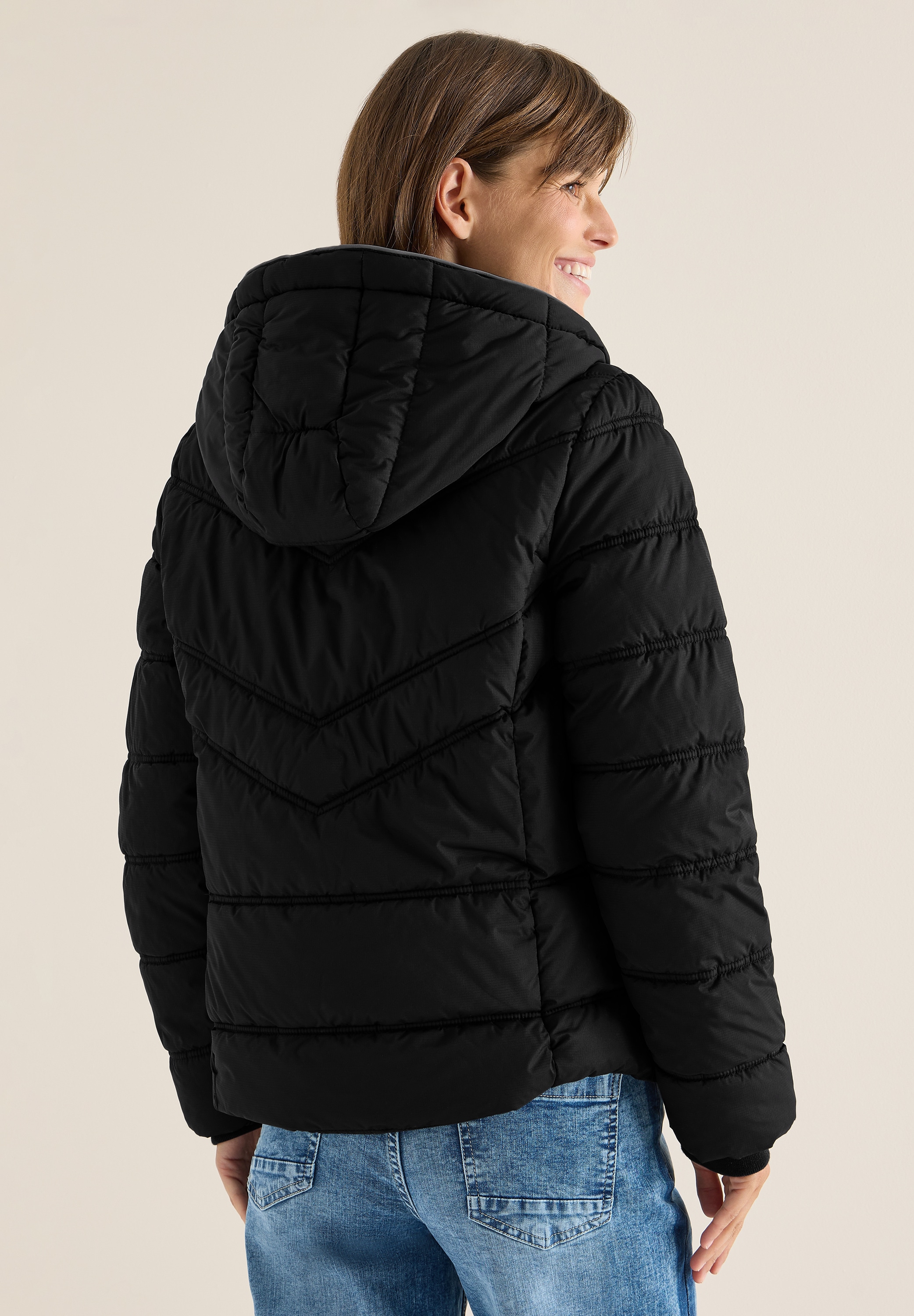 Cecil Veste matelassée mit Kapuze mit Kapuze