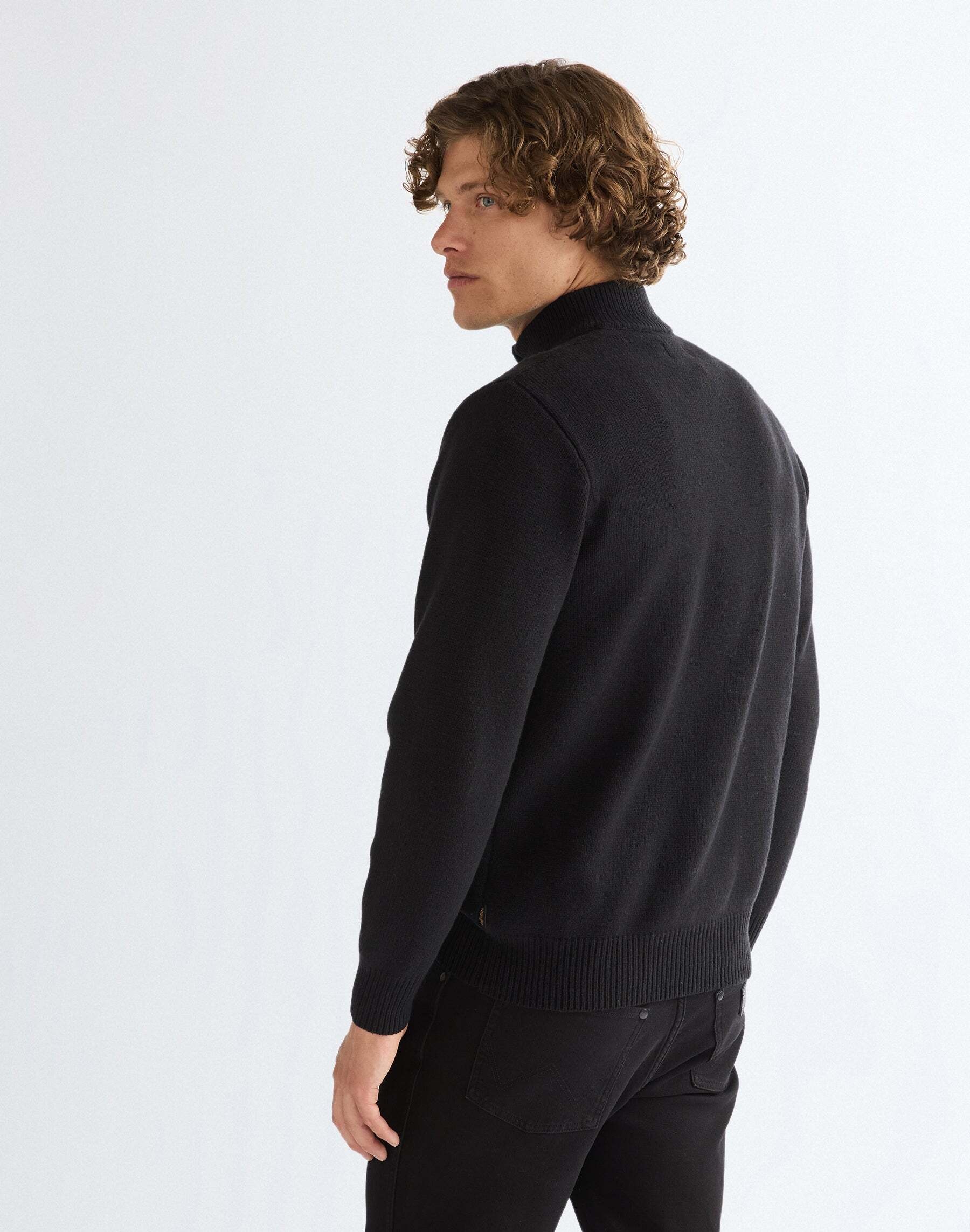 Wrangler Strickpullover »WRANGLER Pullover Quarter Zip«
