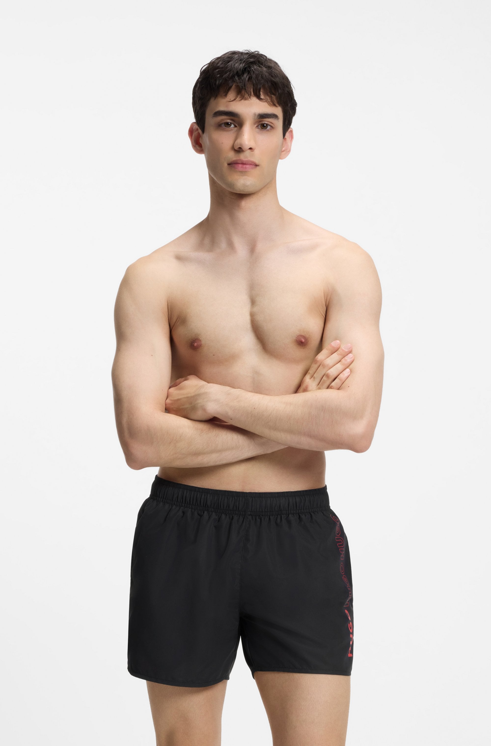 HUGO Underwear Badehose »TIKI« mit elastischem Bund