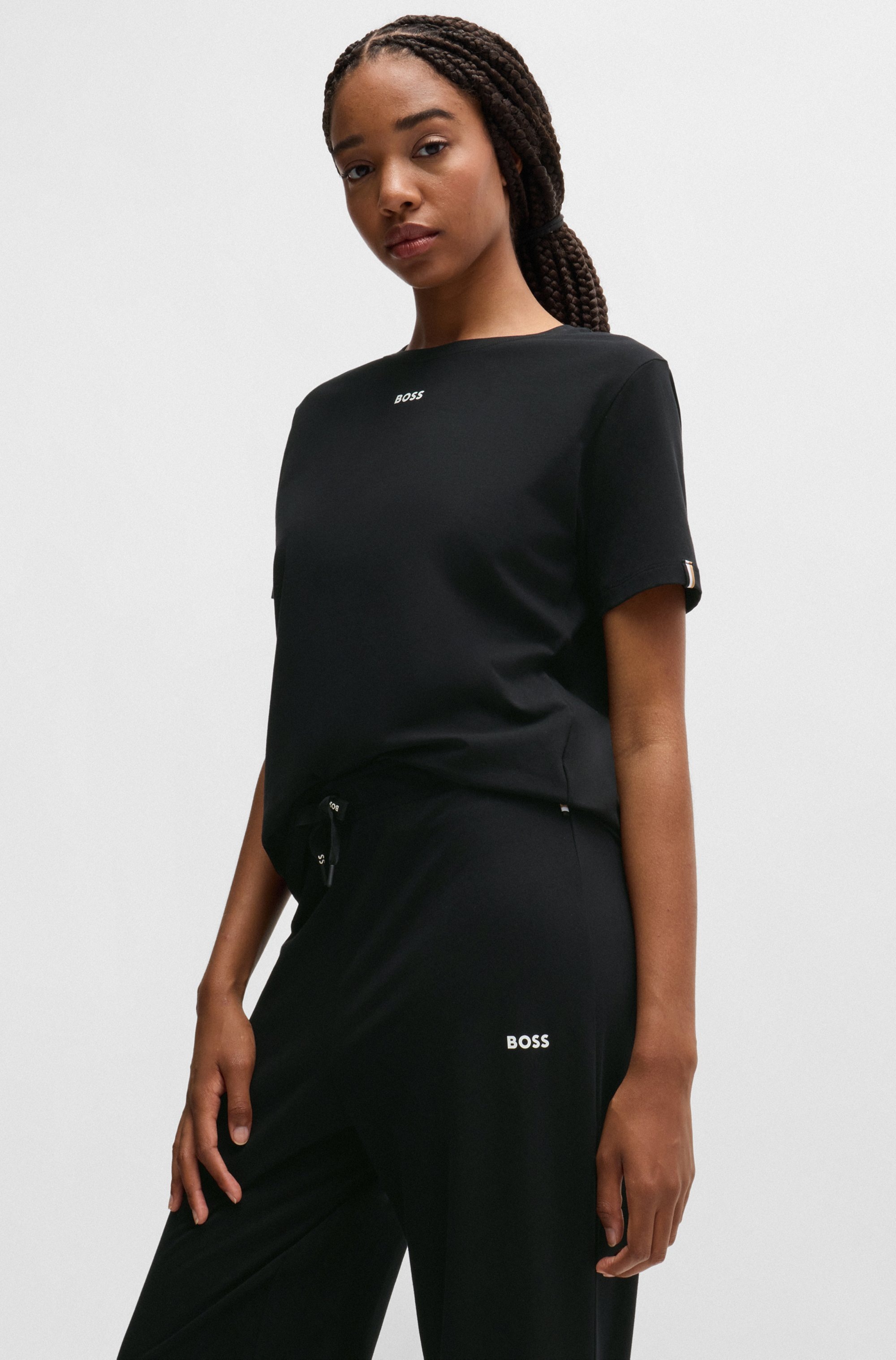 BOSS Pyjamahose »CI Pants«  mit BOSS Logoschriftzug