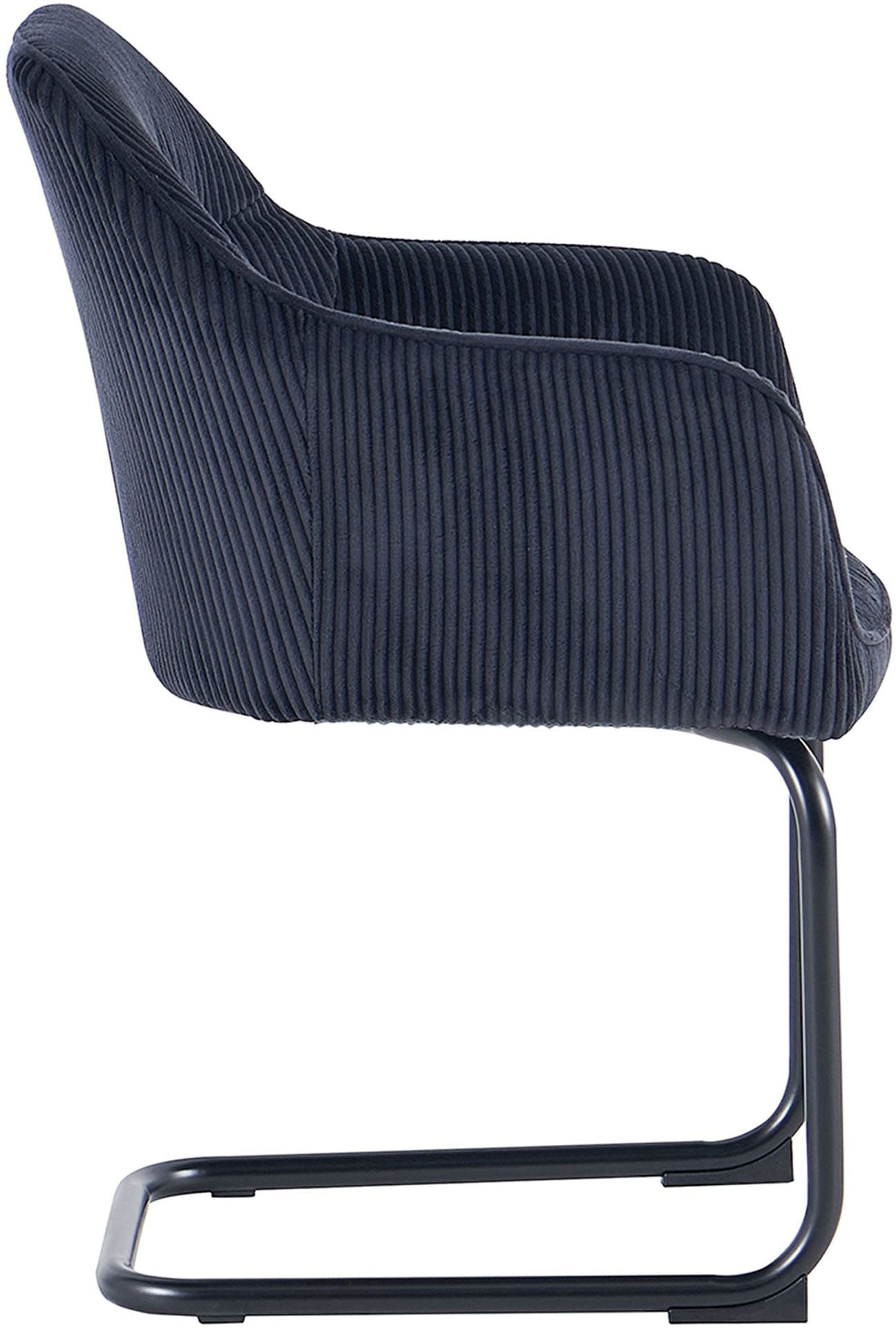 byLIVING Chaise cantilever »ELBA« (Ensemble) 2 cuisGrob-Cord, 110 kg, 180° drehbar Rückholfunktion, Schwingstuhlgestell