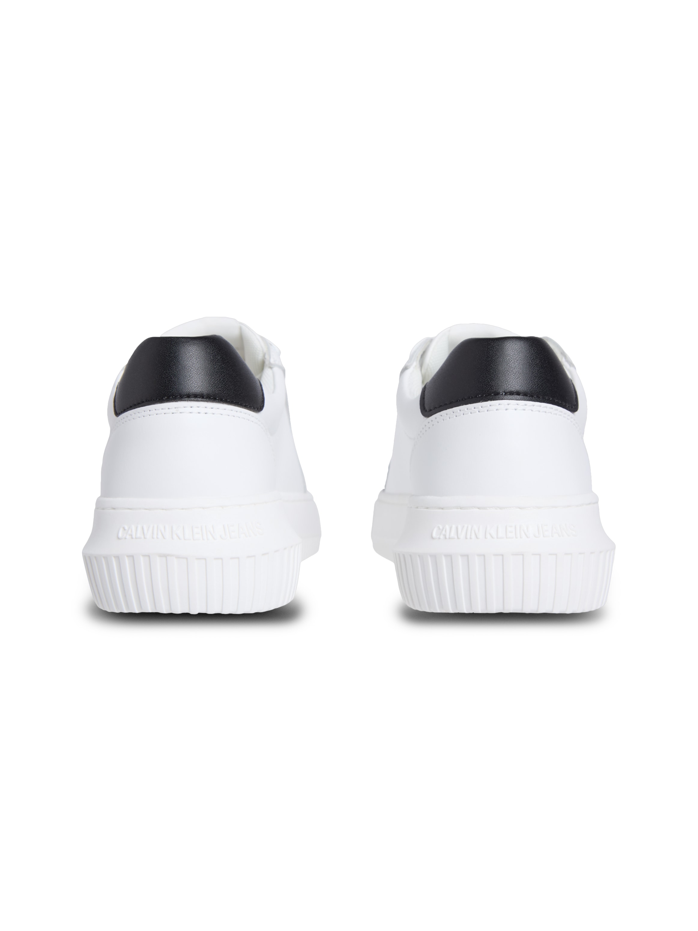 Calvin Klein Jeans Plateausneaker »CHUNKY CUPSOLE MONO LTH WN«  Schnürschuh, Halbschuh, Freizeitsneaker mit seitlichem CK-Logo