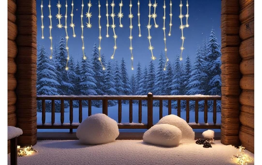   Guirlande lumineuse »Dameco Outdoor «Icicle» 400 cm x 80 cm«