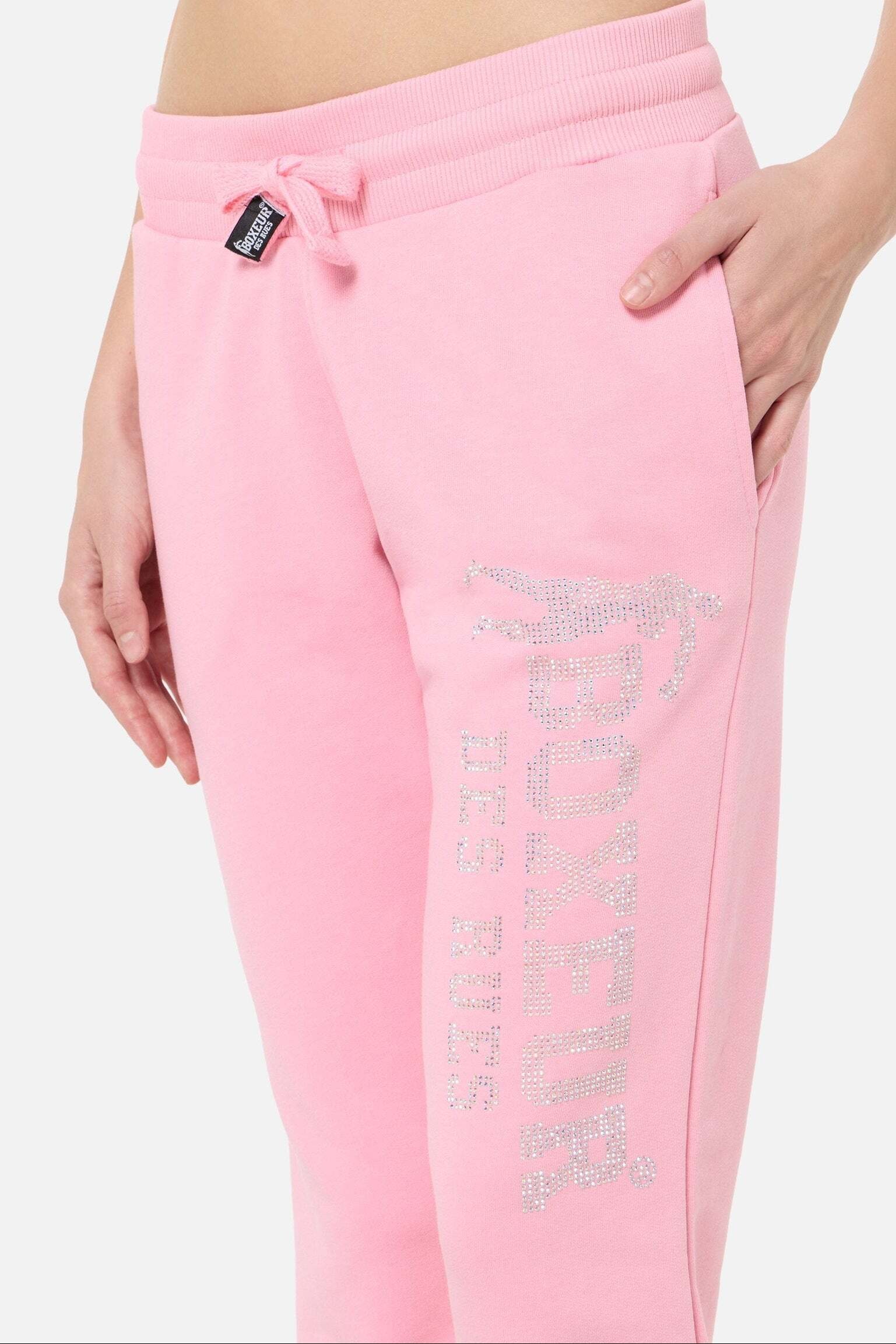 BOXEUR DES RUES Sweatpants »BOXEUR DES RUES Jogginghose Rhinestone Regular«