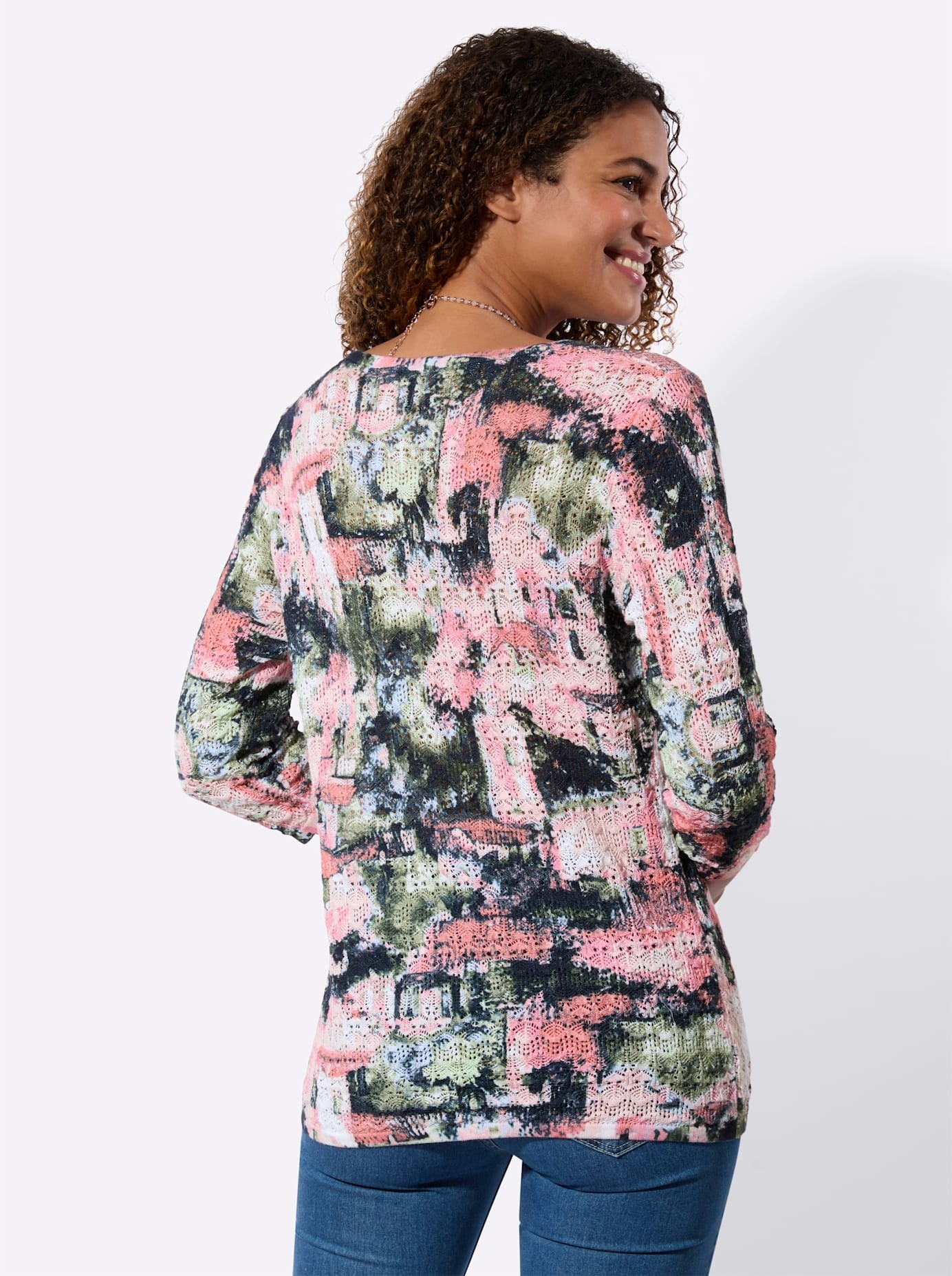 Inspirationen Pull à manches 3/4 »Druck-Pullover«