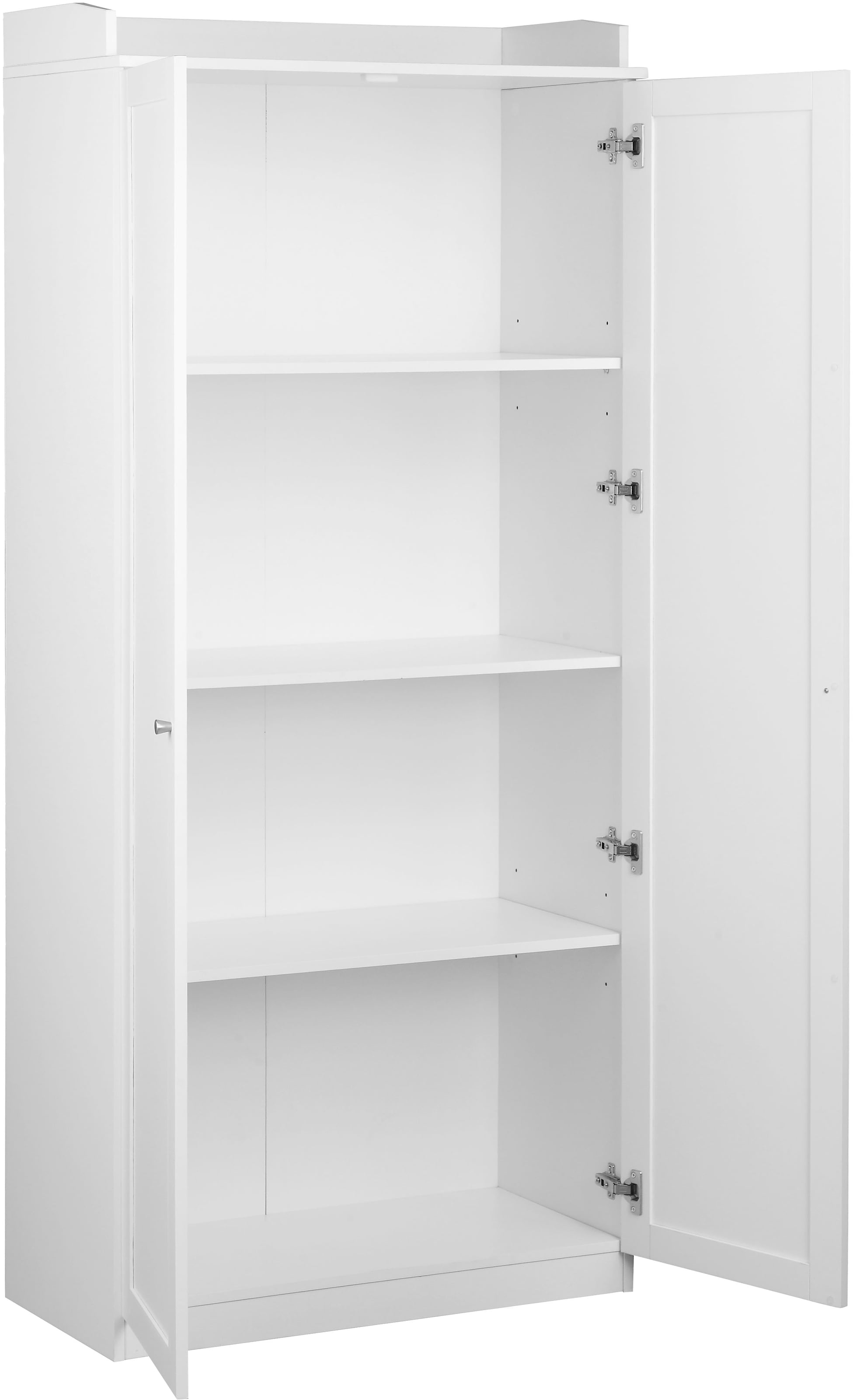 GOODproduct Aktenschrank »Aalborg« im Landhausstil,  4 Fächer mit Ordnerhöhe, umrandete Ablagefläche, Höhe 180 cm