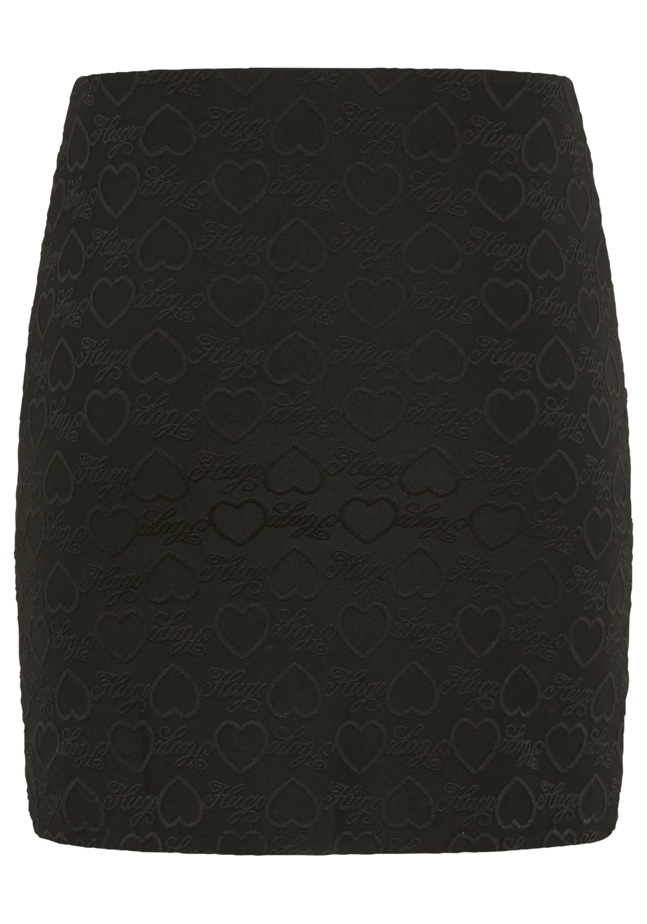 HUGO Minirock »Nappley« mit Herz-Logo-Jacquard