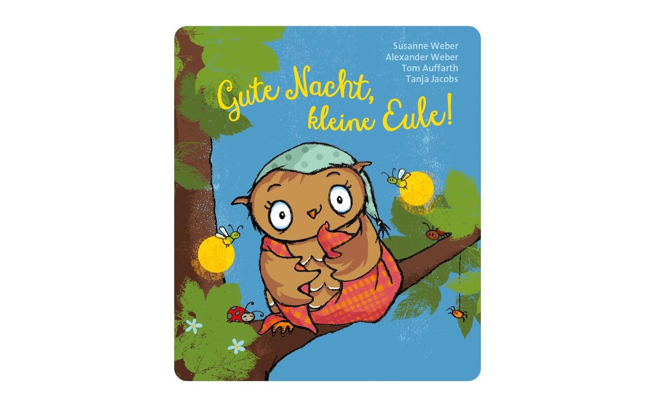 tonies Personnage de feuilleton audio »Die Eule mit der Beule – Gute Nacht, kleine Eule«