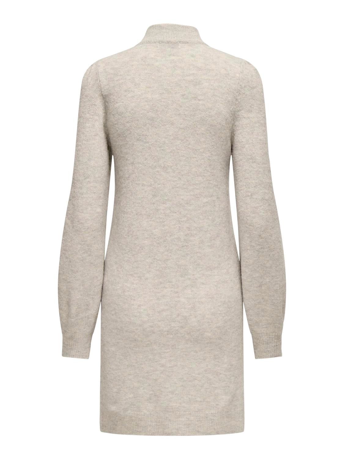 JDY Strickkleid »JDYRUE LIFE L/S HIGH NECK DRESS KNT NOOS«