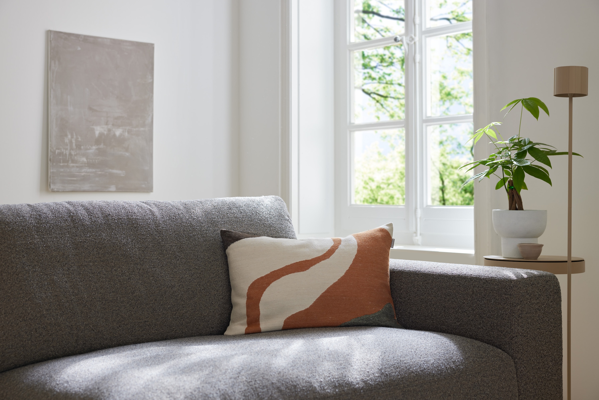 Musterring Coussin décoratif »Waves« mit Stickerei